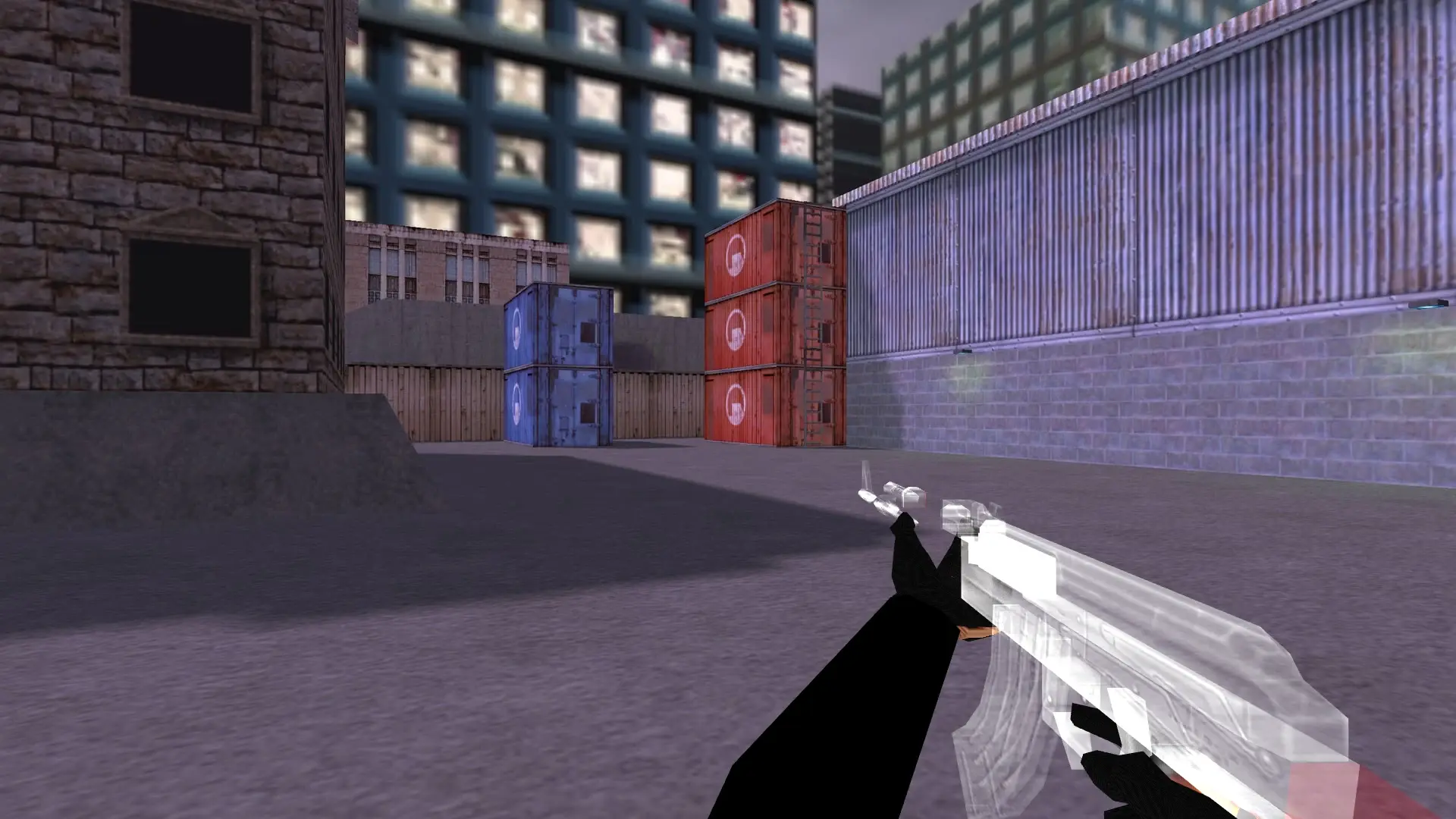 AK-47 — Transparent Weapon Skins Pack — cs_assault (first person)