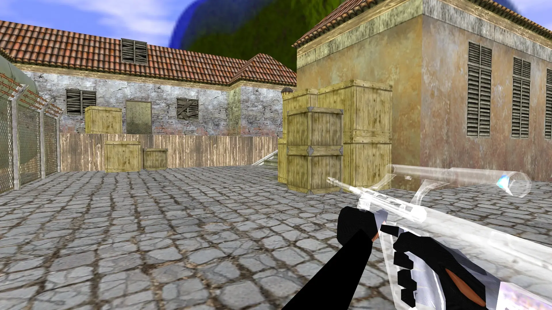 AUG — Transparent Weapon Skins Pack — de_inferno (first person)