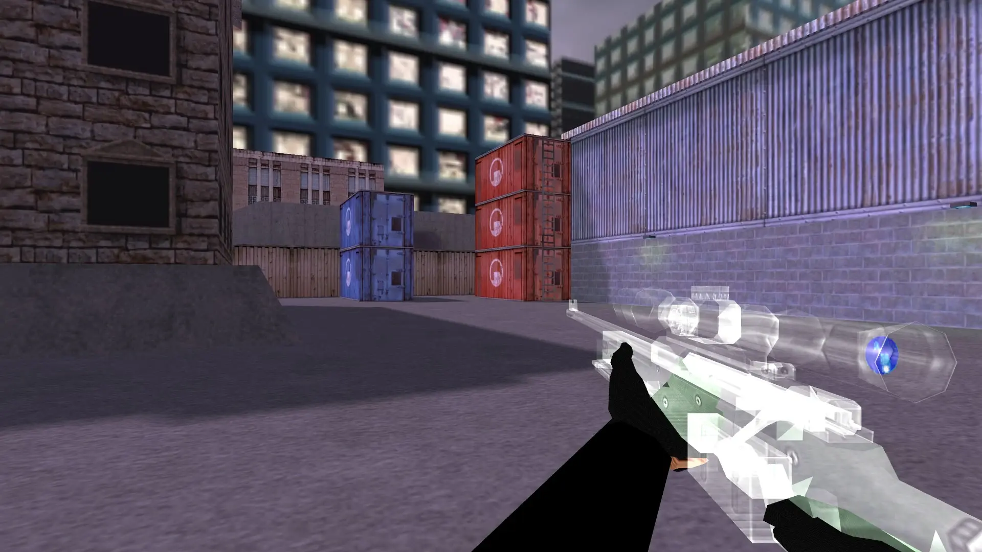 AWP — Transparent Weapon Skins Pack — cs_assault (first person)