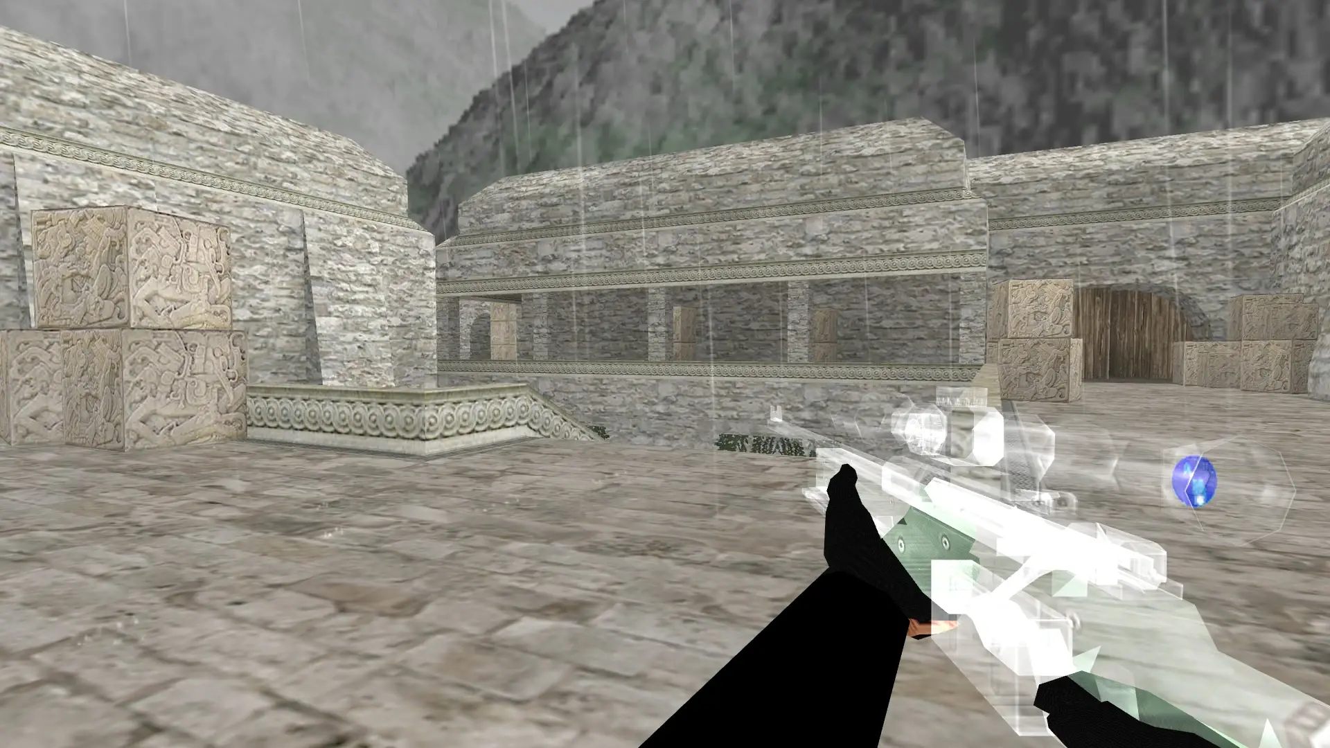AWP — Transparent Weapon Skins Pack — de_aztec (first person)