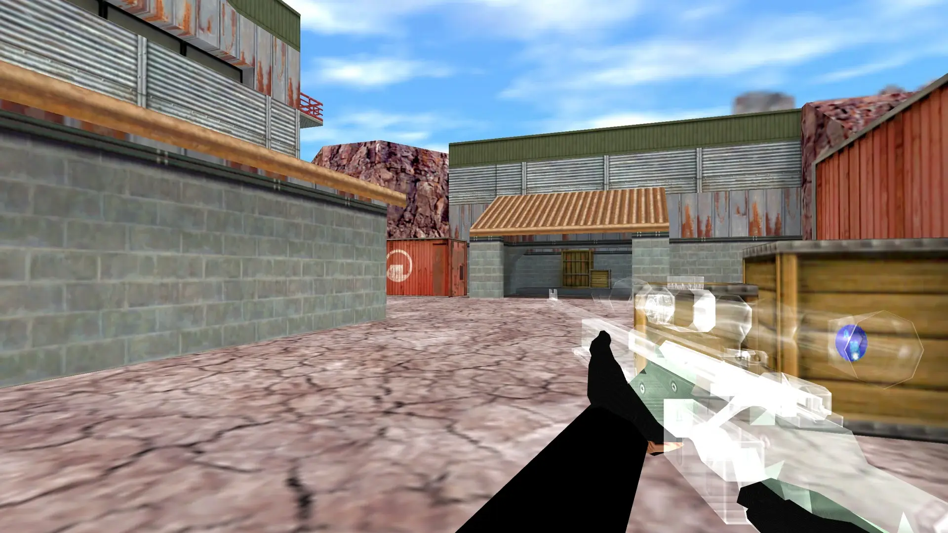 AWP — Transparent Weapon Skins Pack — de_nuke (first person)