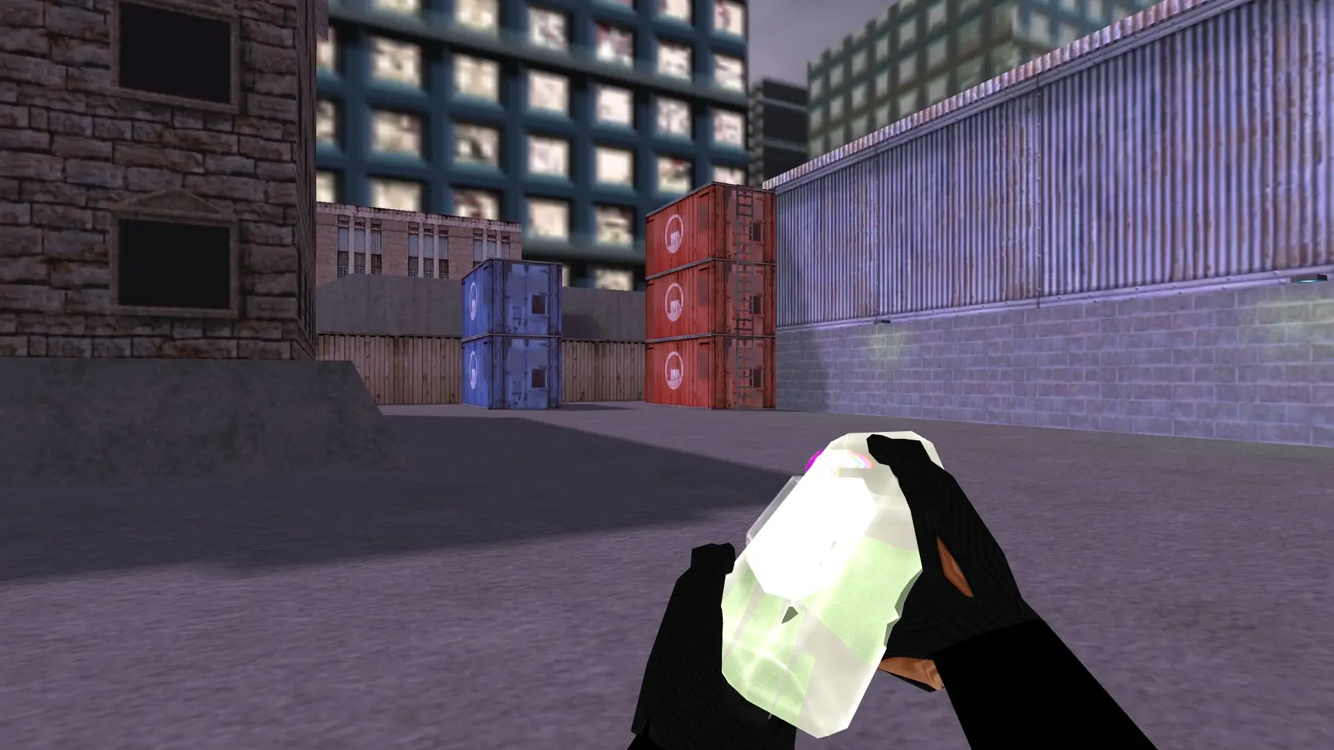 C4 — Transparent Weapon Skins Pack — cs_assault (first person)