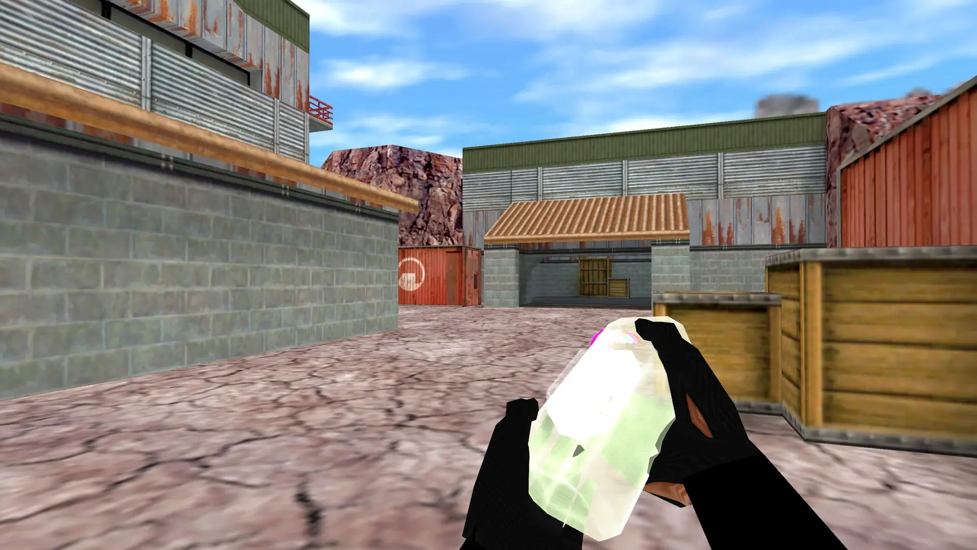 C4 — Transparent Weapon Skins Pack — de_nuke (first person)