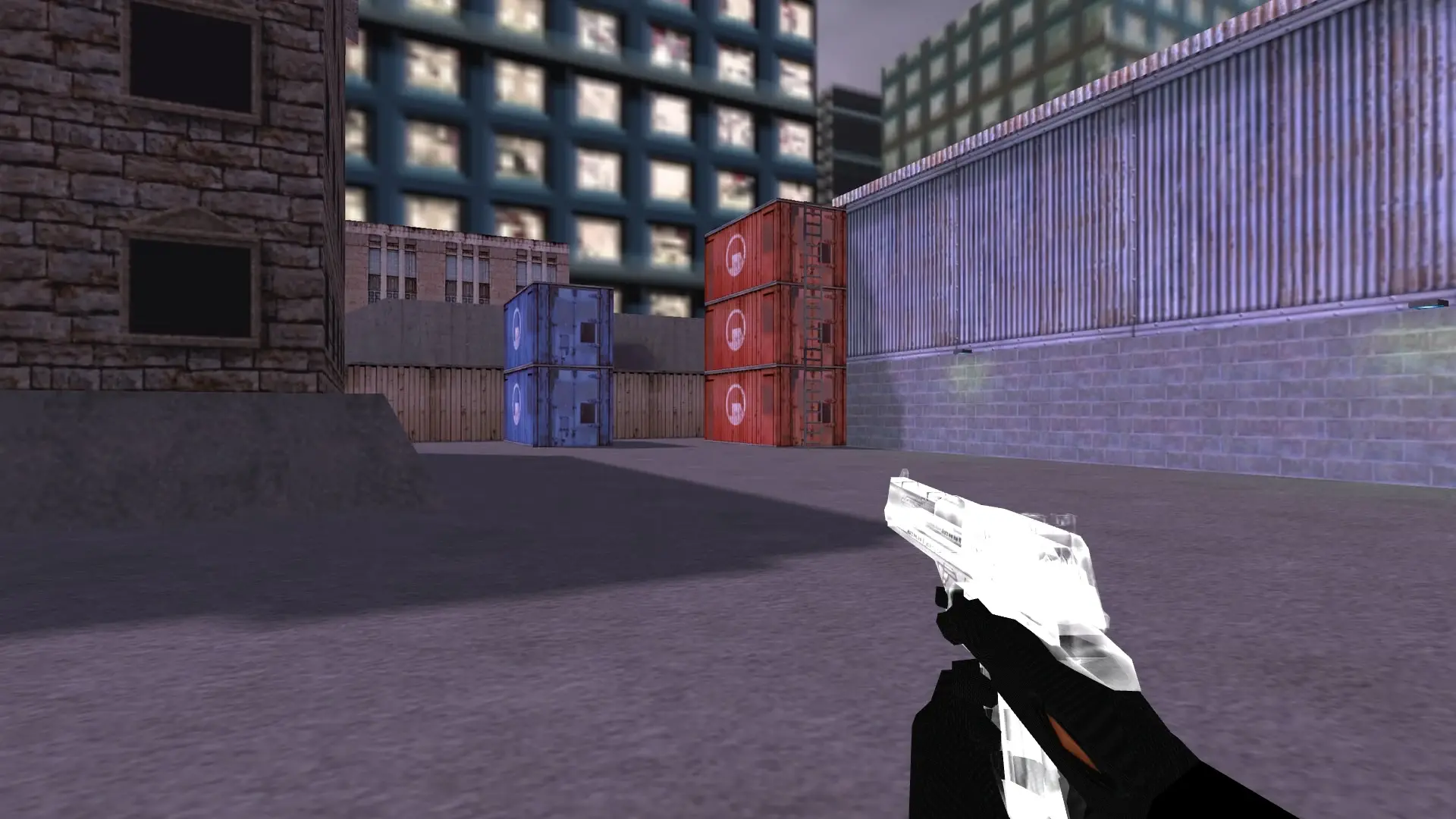 Desert Eagle — Transparent Weapon Skins Pack — cs_assault (first person)