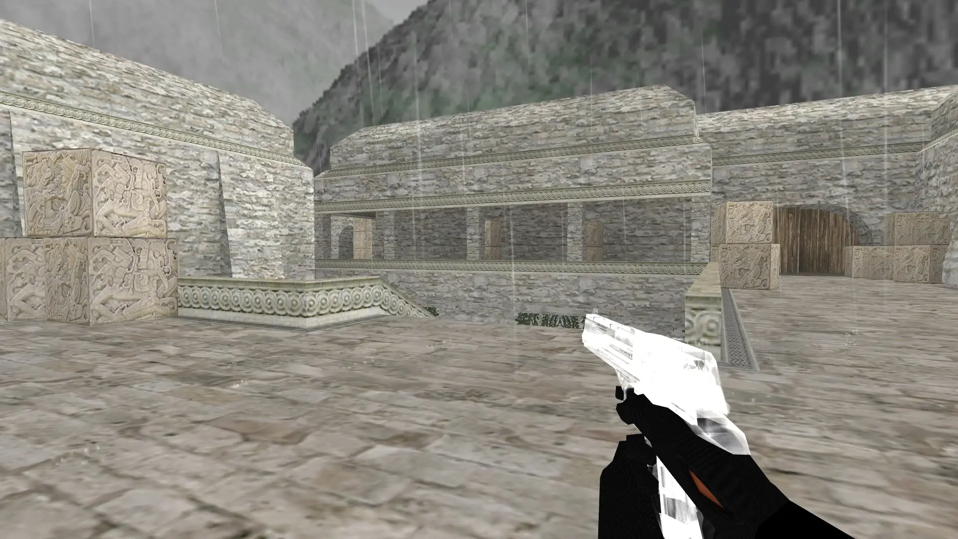 Desert Eagle — Transparent Weapon Skins Pack — de_aztec (first person)