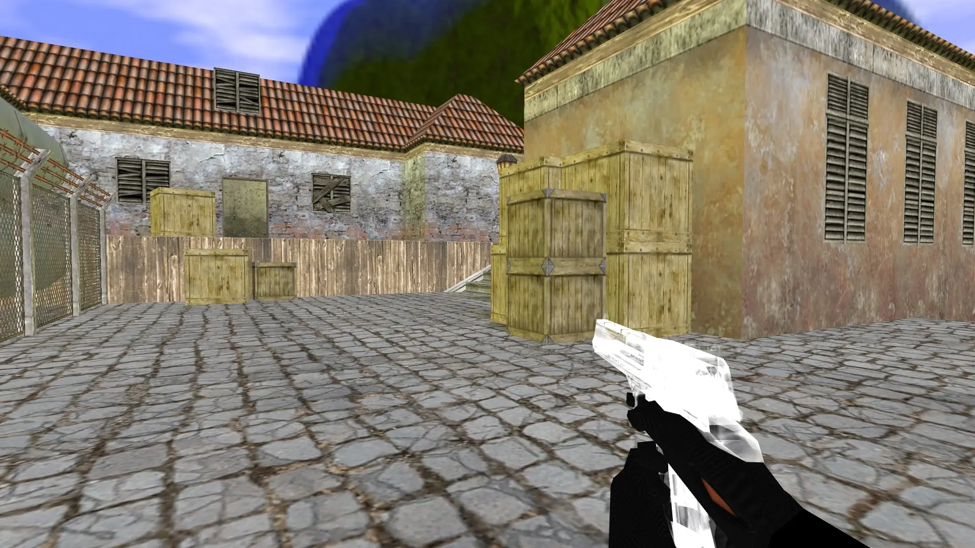 Desert Eagle — Transparent Weapon Skins Pack — de_inferno (first person)