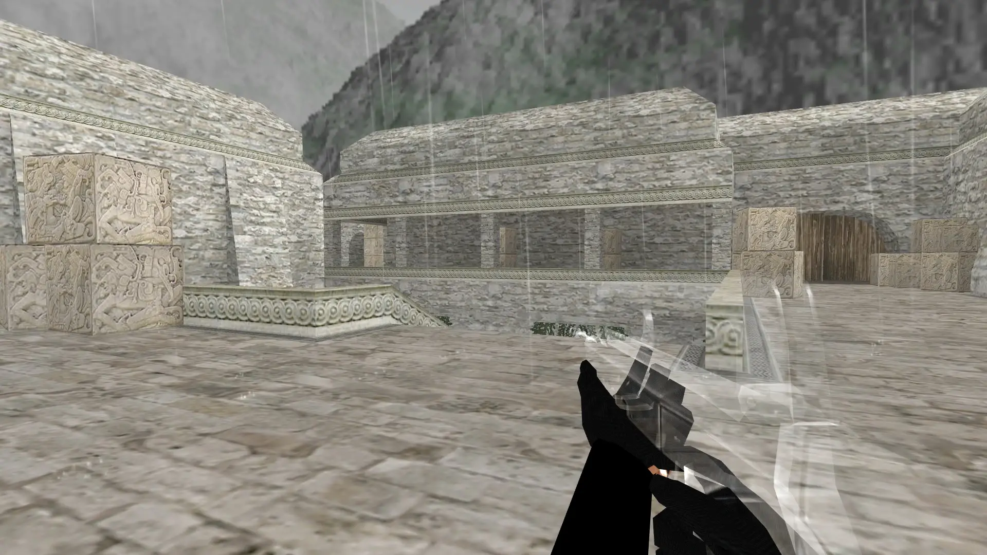 FAMAS — Transparent Weapon Skins Pack — de_aztec (first person)