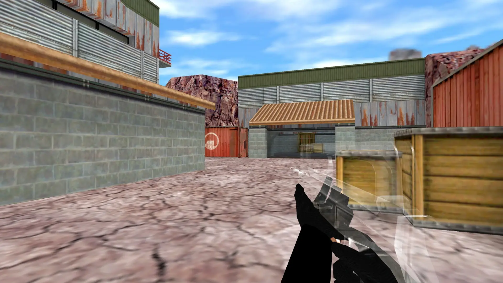FAMAS — Transparent Weapon Skins Pack — de_nuke (first person)