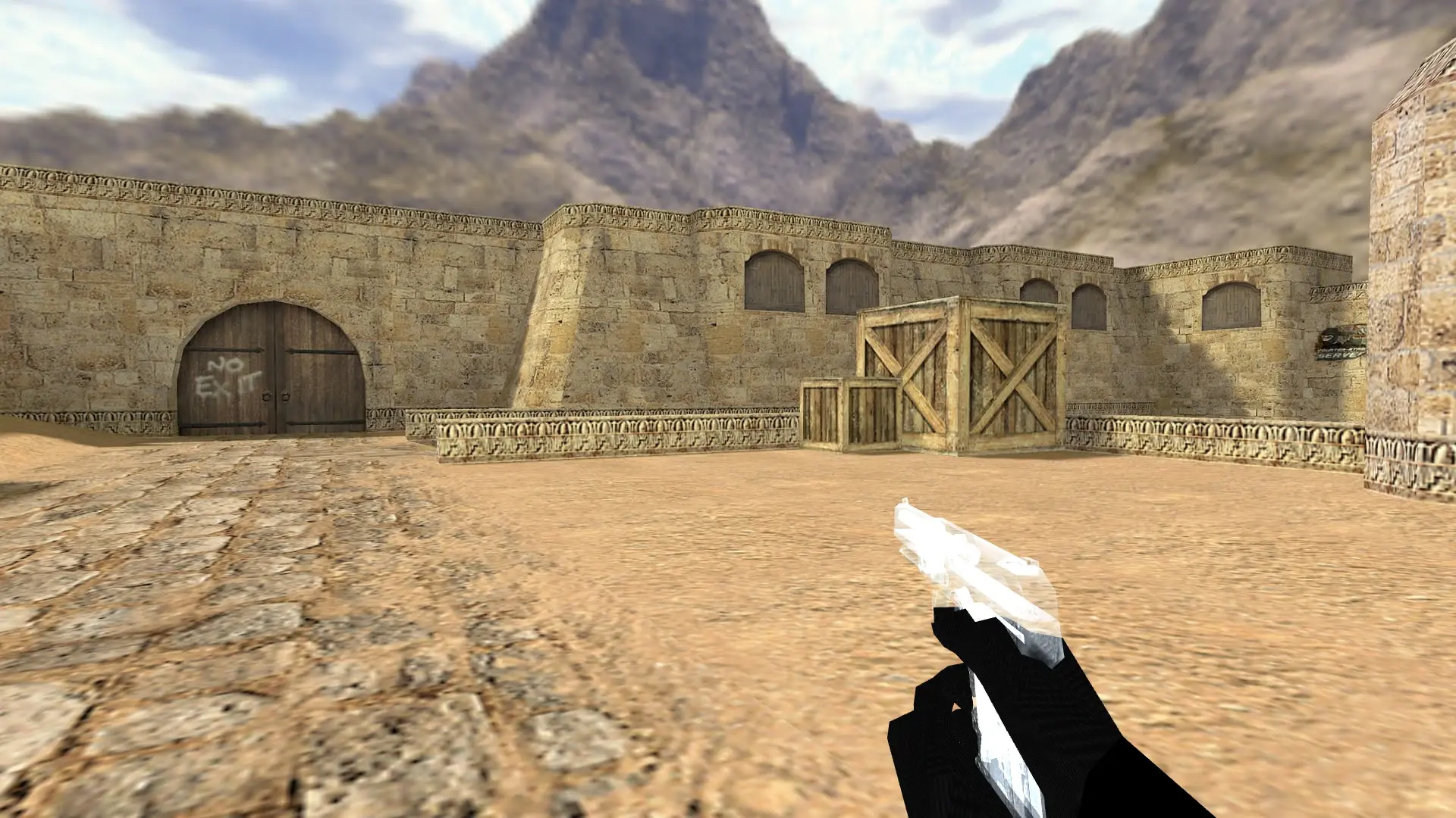 Five-SeveN — Transparent Weapon Skins Pack — de_dust2 (first person)