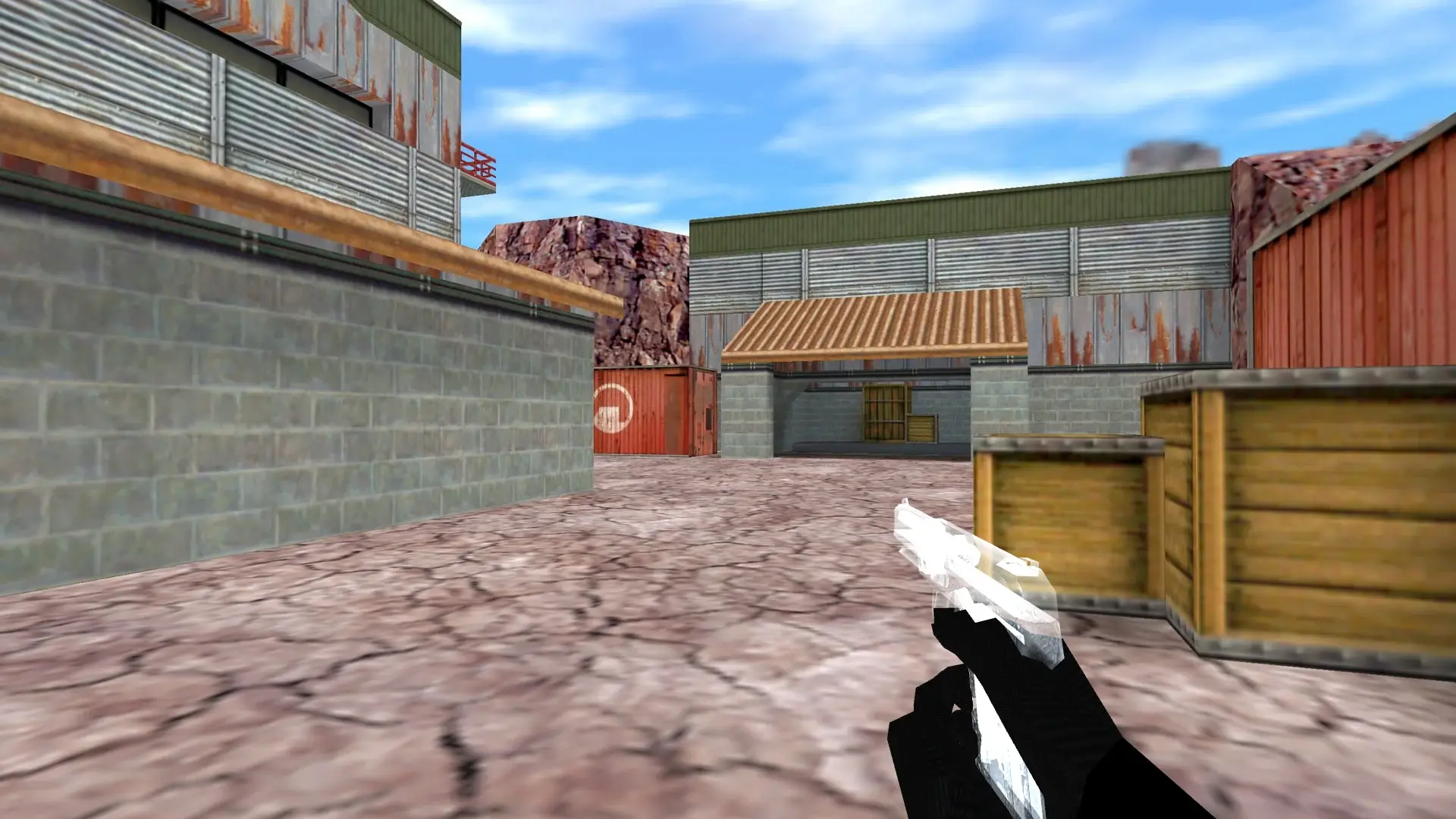 Five-SeveN — Transparent Weapon Skins Pack — de_nuke (first person)