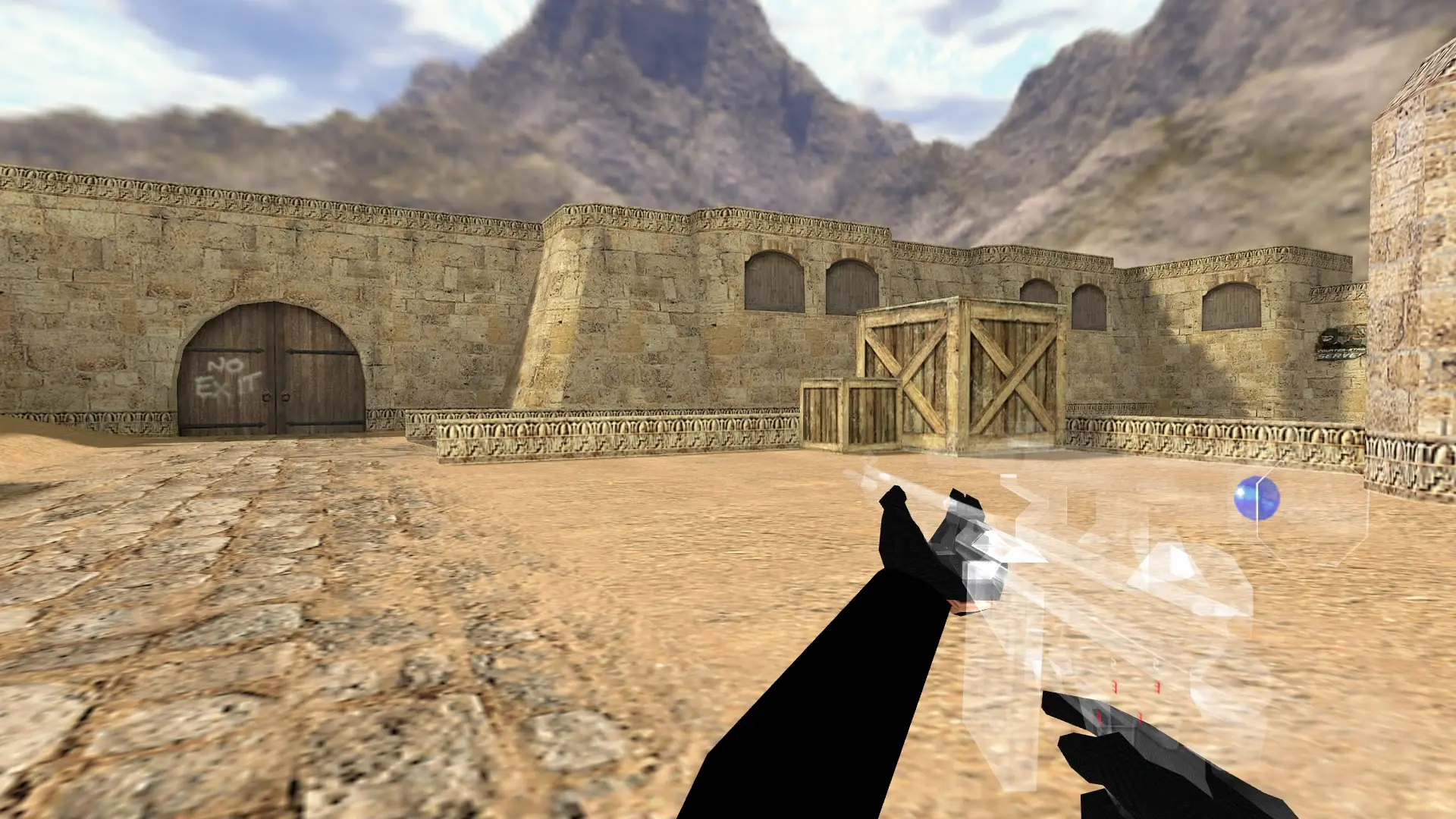 G3SG1 — Transparent Weapon Skins Pack — de_dust2 (first person)
