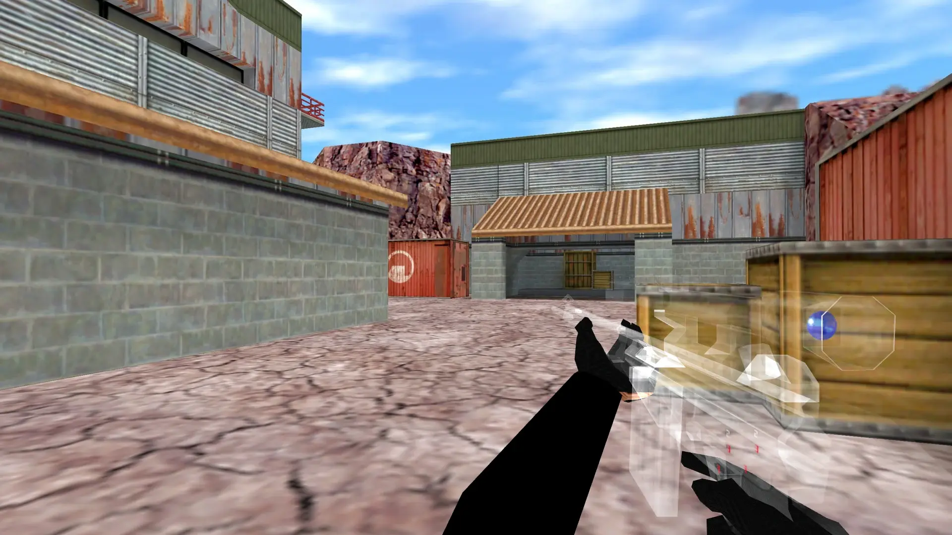 G3SG1 — Transparent Weapon Skins Pack — de_nuke (first person)