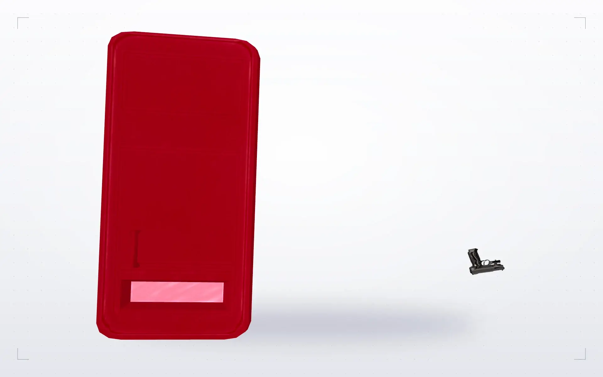Coca-Cola Classic Shield — underside