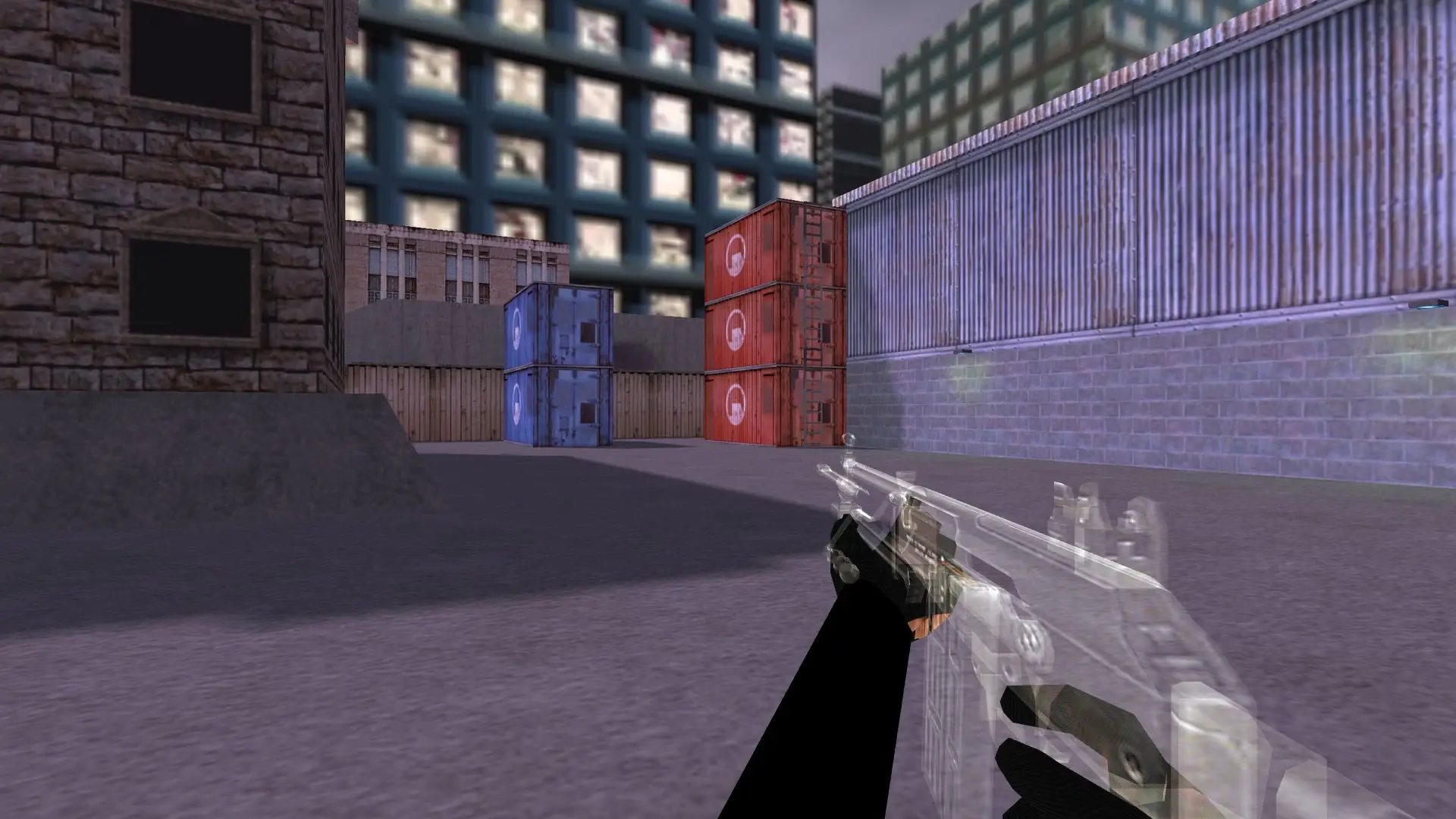 Galil AR — Transparent Weapon Skins Pack — cs_assault (first person)