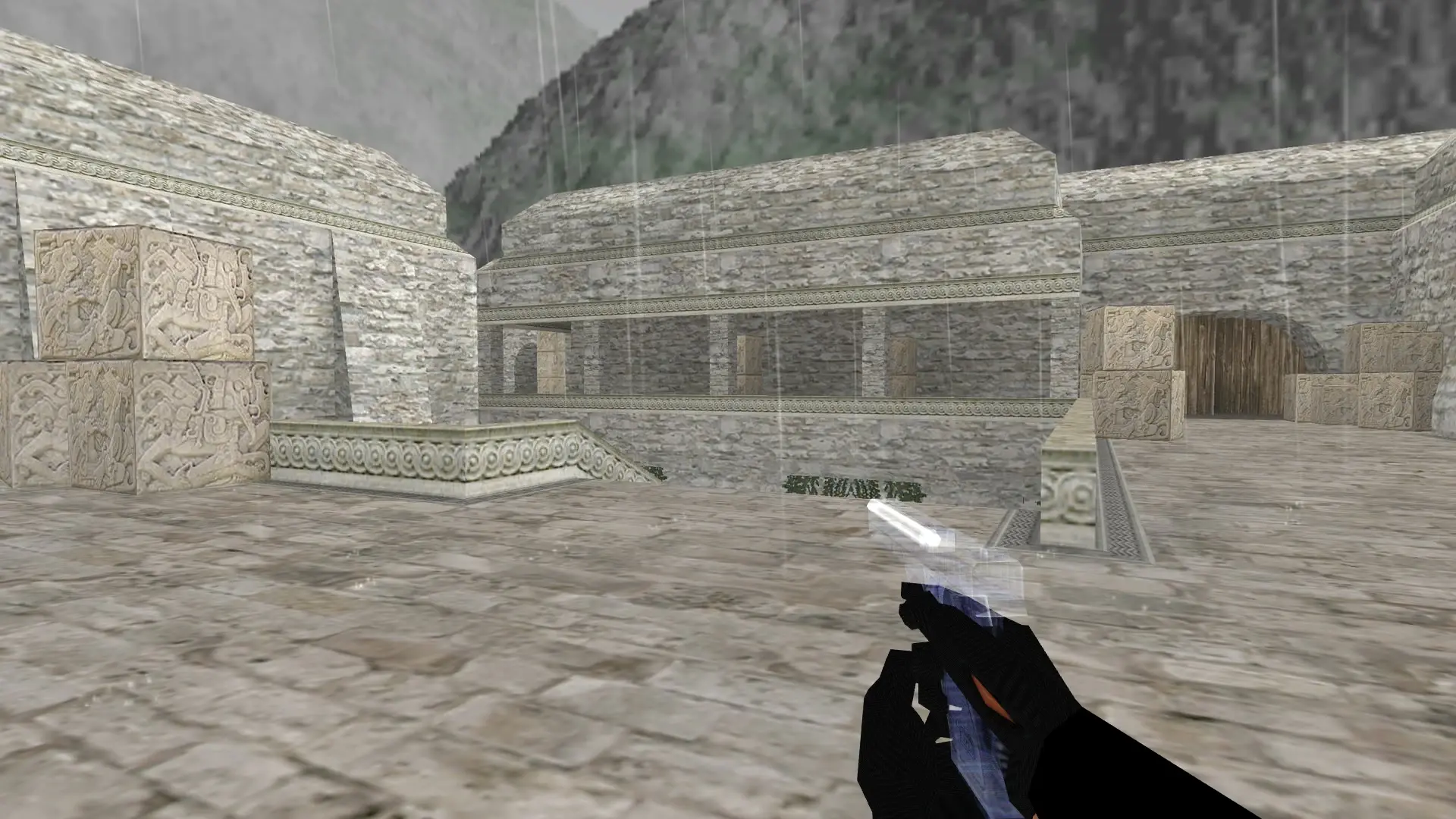 Glock-18 — Transparent Weapon Skins Pack — de_aztec (first person)