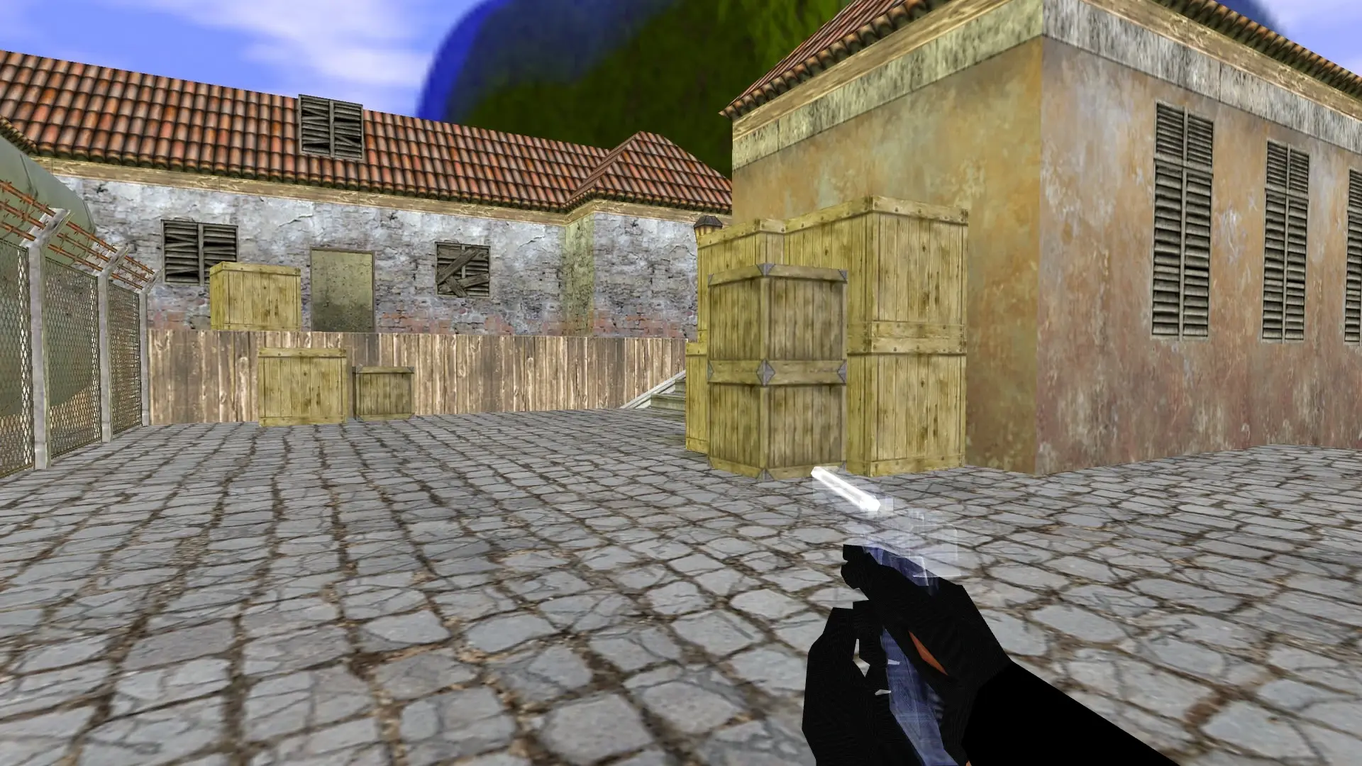 Glock-18 — Transparent Weapon Skins Pack — de_inferno (first person)