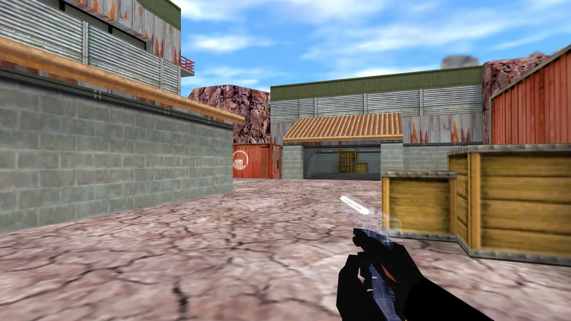 Glock-18 — Transparent Weapon Skins Pack — de_nuke (first person)