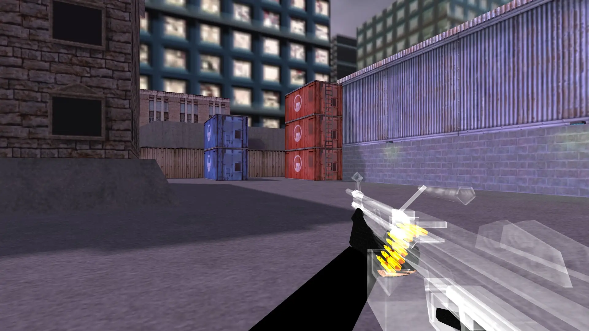 M249 — Transparent Weapon Skins Pack — cs_assault (first person)