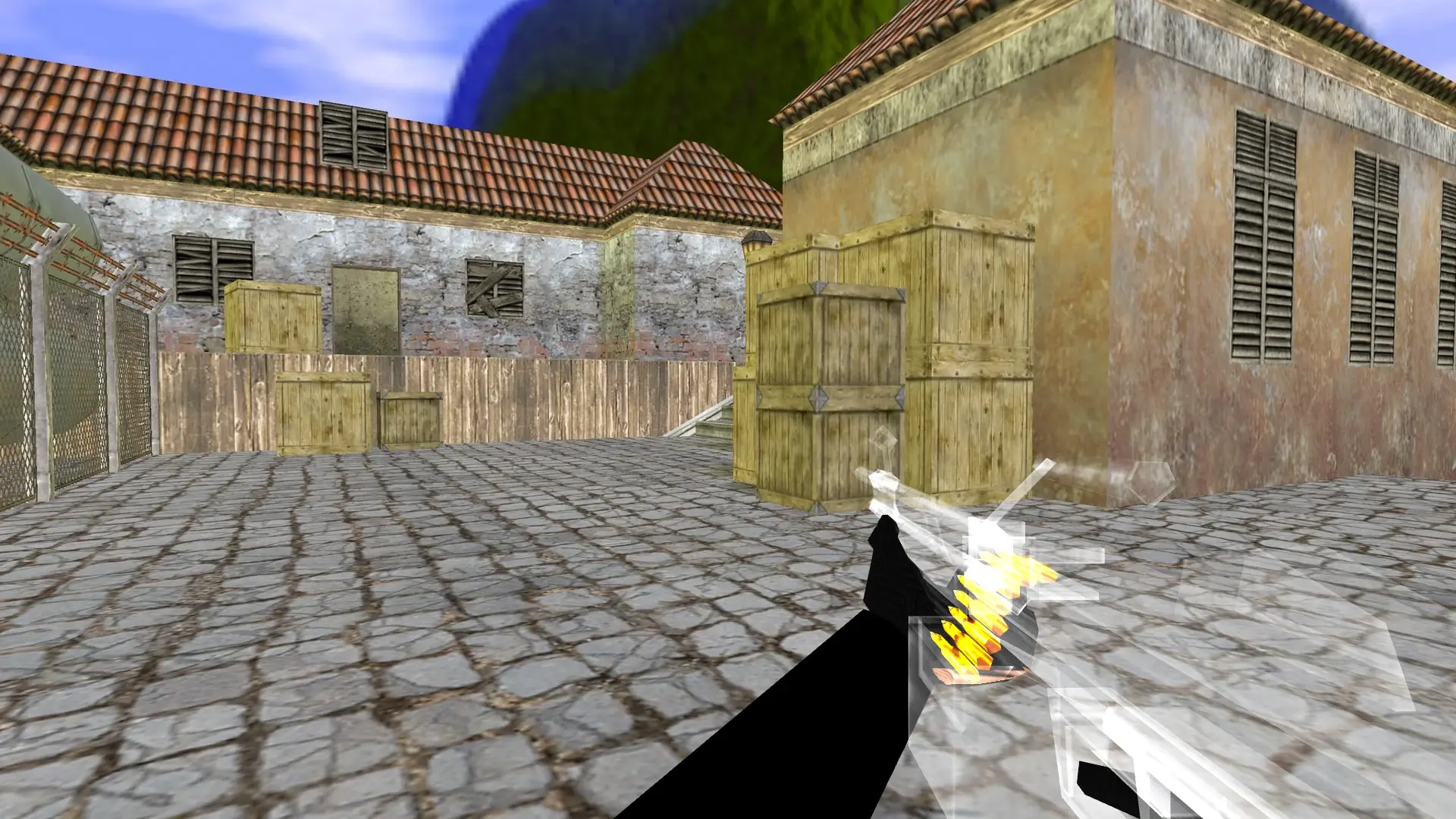 M249 — Transparent Weapon Skins Pack — de_inferno (first person)