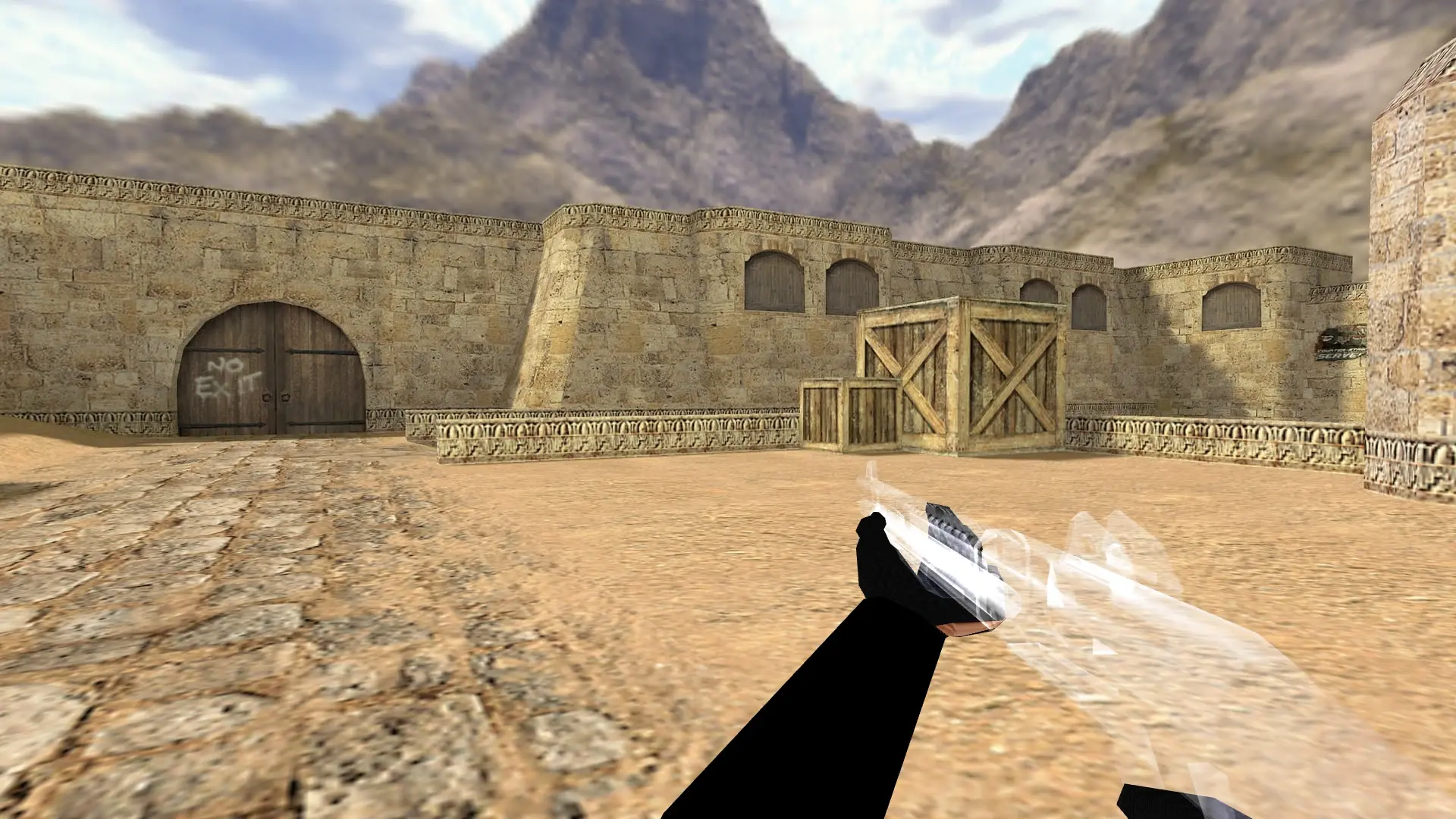 M3 — Transparent Weapon Skins Pack — de_dust2 (first person)