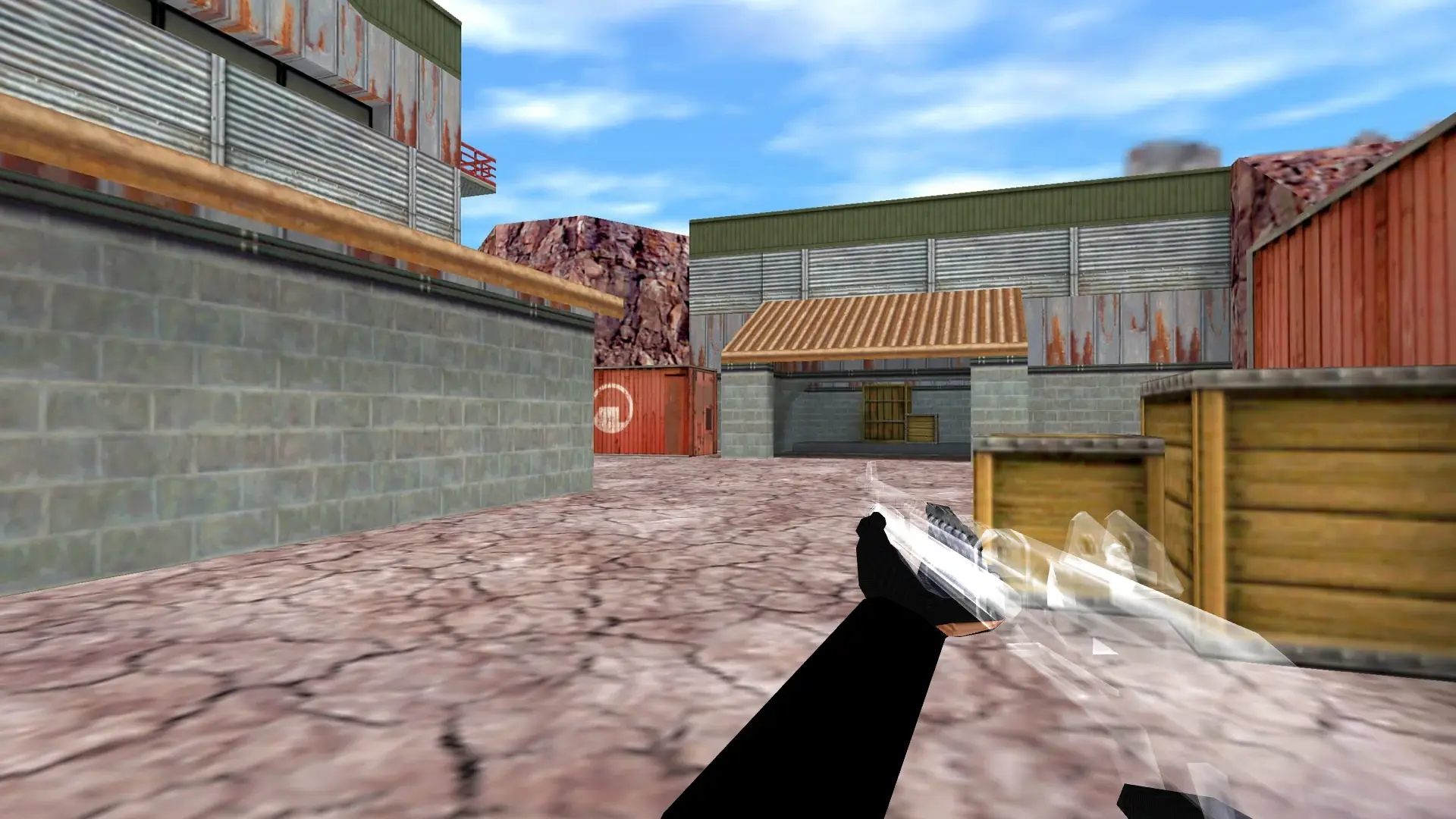 M3 — Transparent Weapon Skins Pack — de_nuke (first person)