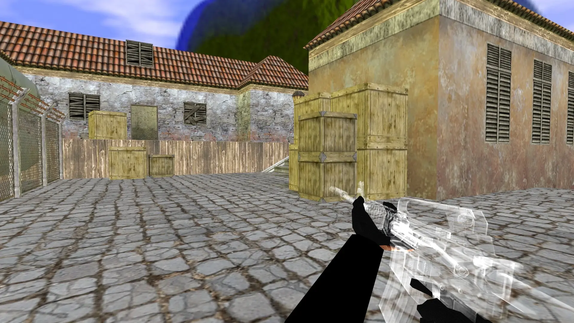 M4A1 — Transparent Weapon Skins Pack — de_inferno (first person)