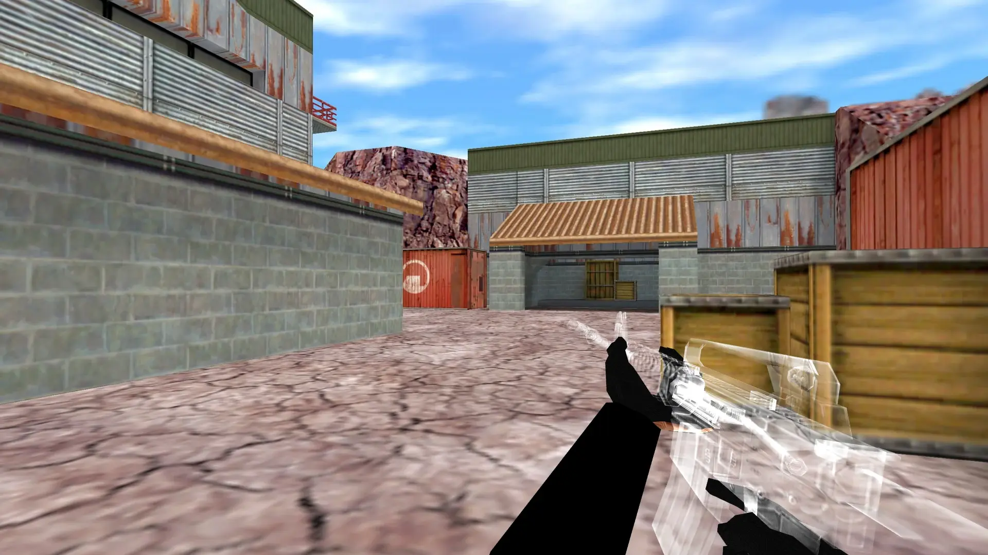 M4A1 — Transparent Weapon Skins Pack — de_nuke (first person)