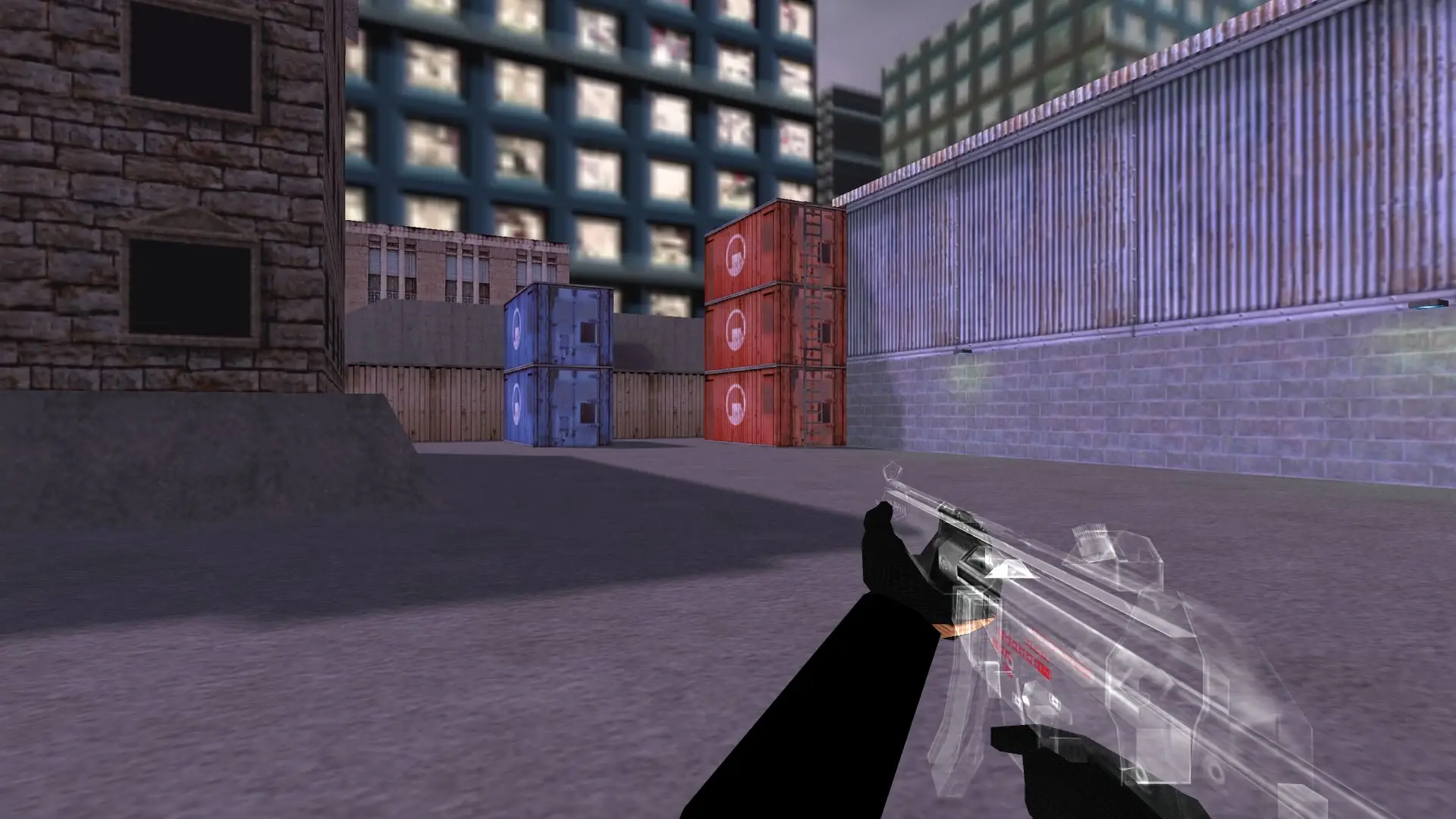 MP5 — Transparent Weapon Skins Pack — cs_assault (first person)