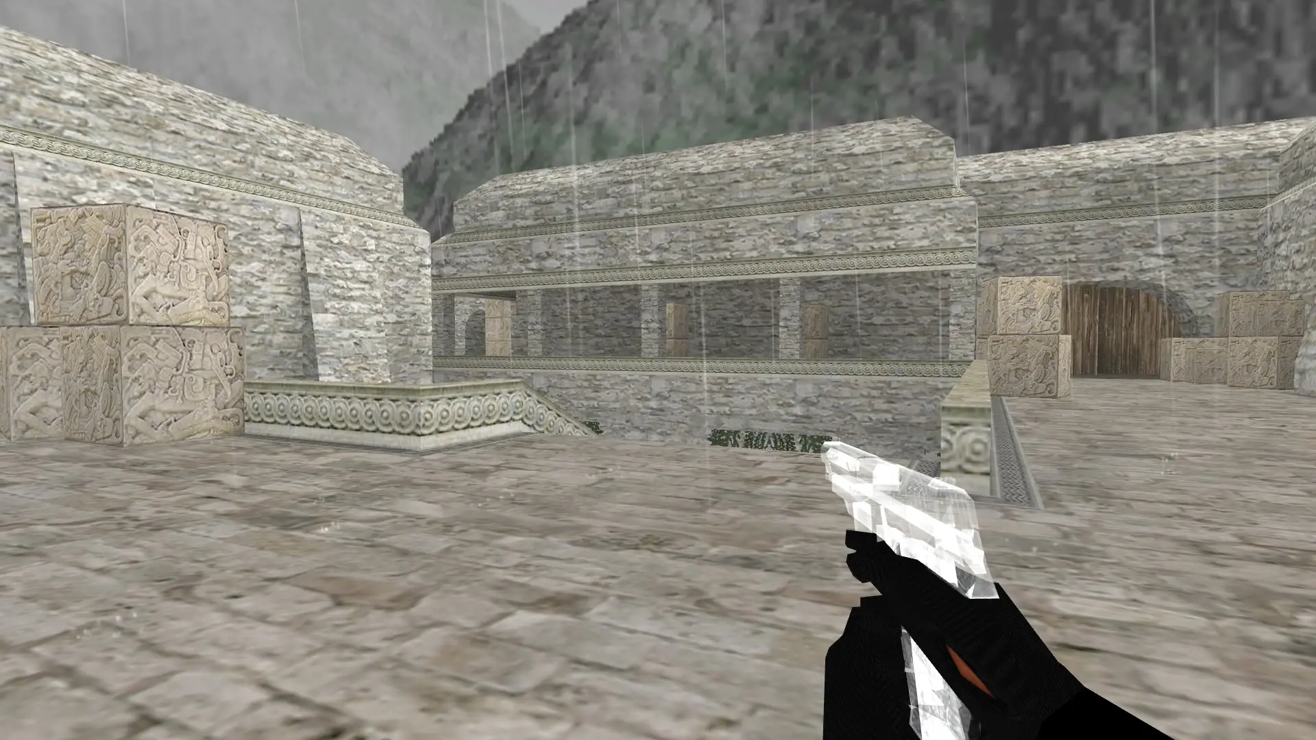 P228 — Transparent Weapon Skins Pack — de_aztec (first person)