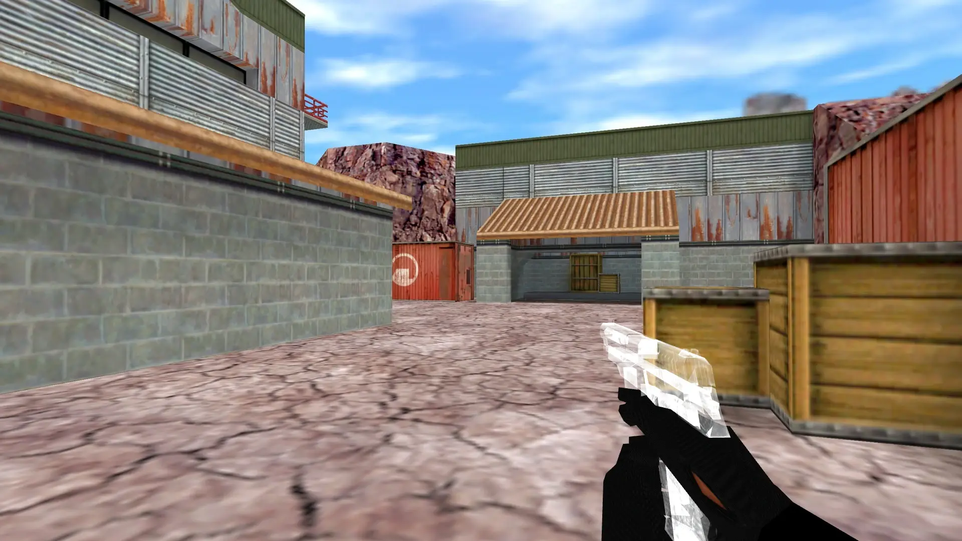 P228 — Transparent Weapon Skins Pack — de_nuke (first person)