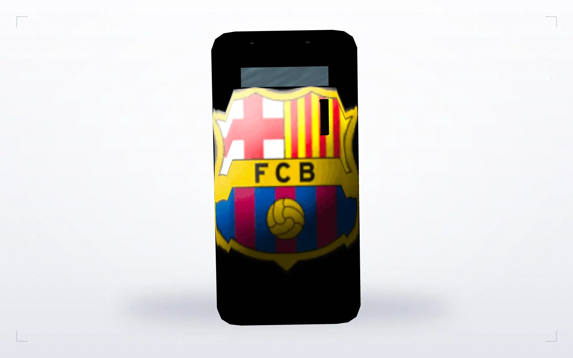 FC Barcelona Shield — underside