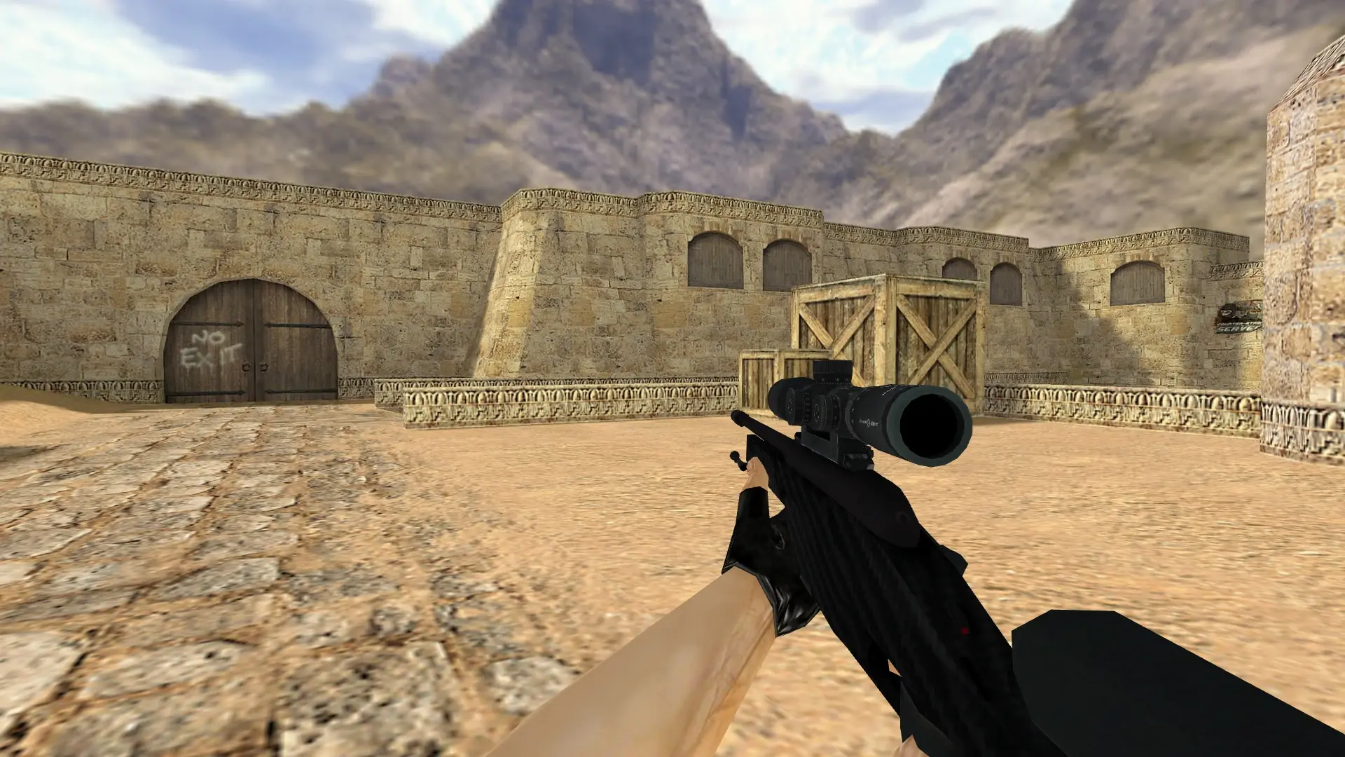 Scout — Vertigo 2021 Collection Weapon Skin Pack — de_dust2 (first person)