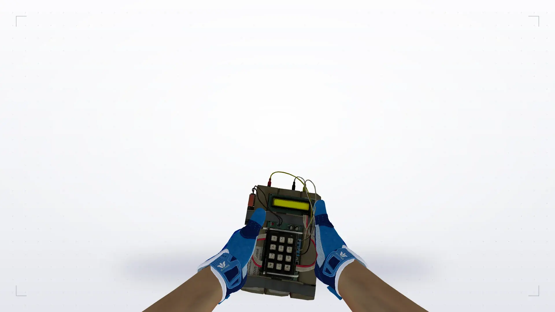 C4 — Sport Gloves Amphibious Pack — first person