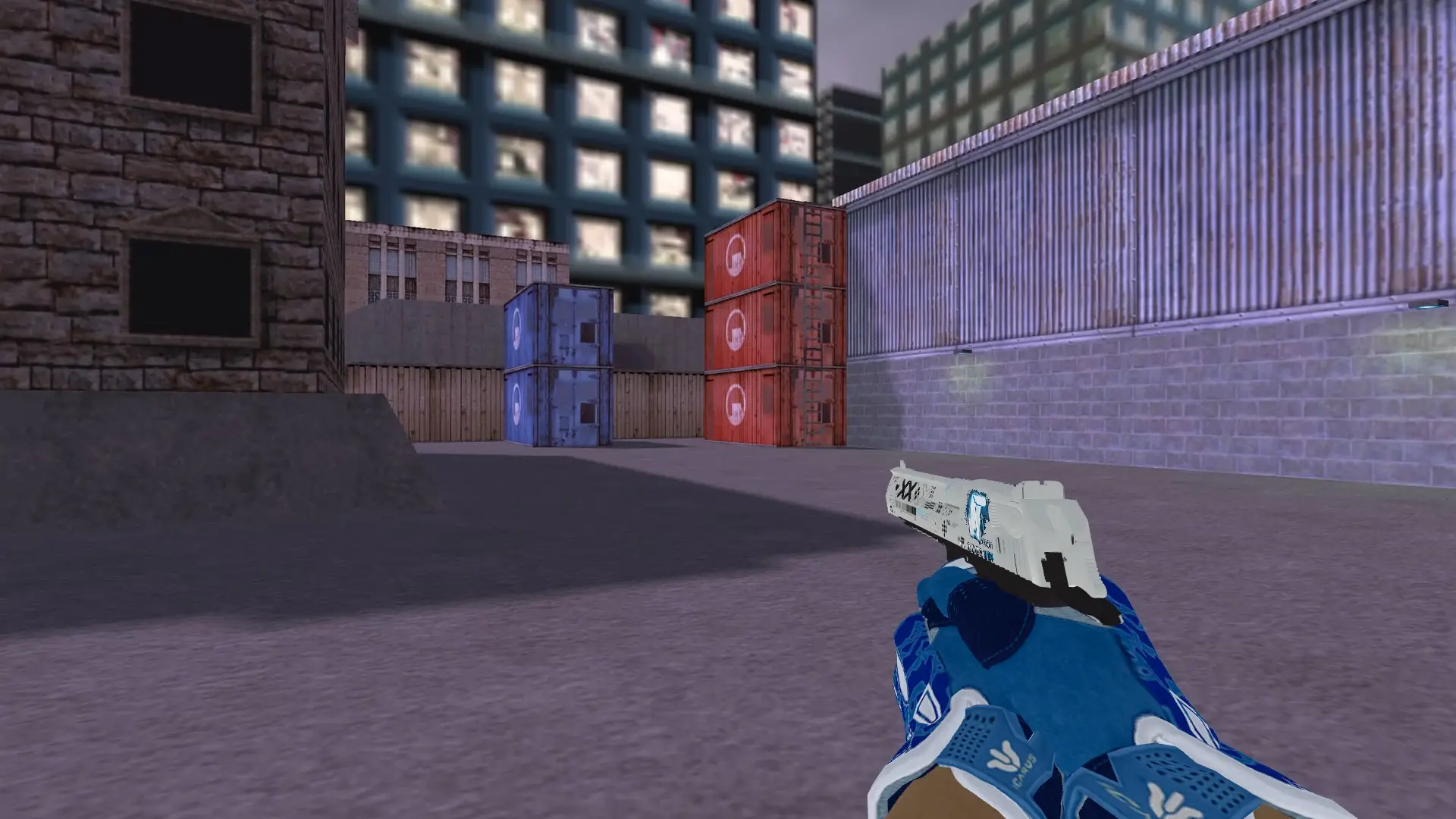 Desert Eagle — Sport Gloves Amphibious Pack — cs_assault (first person)