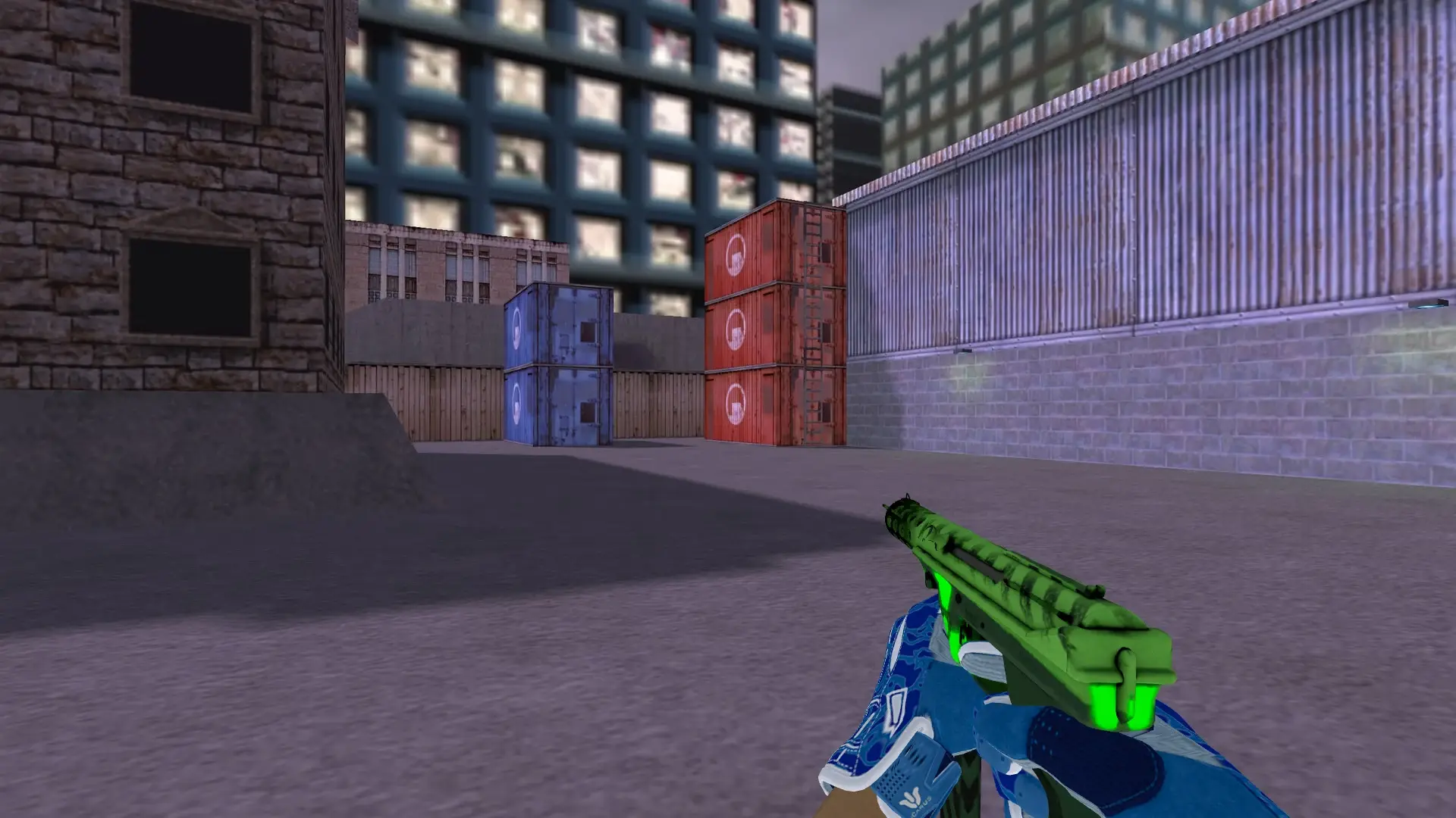 Dual Berettas — Sport Gloves Amphibious Pack — cs_assault (first person)
