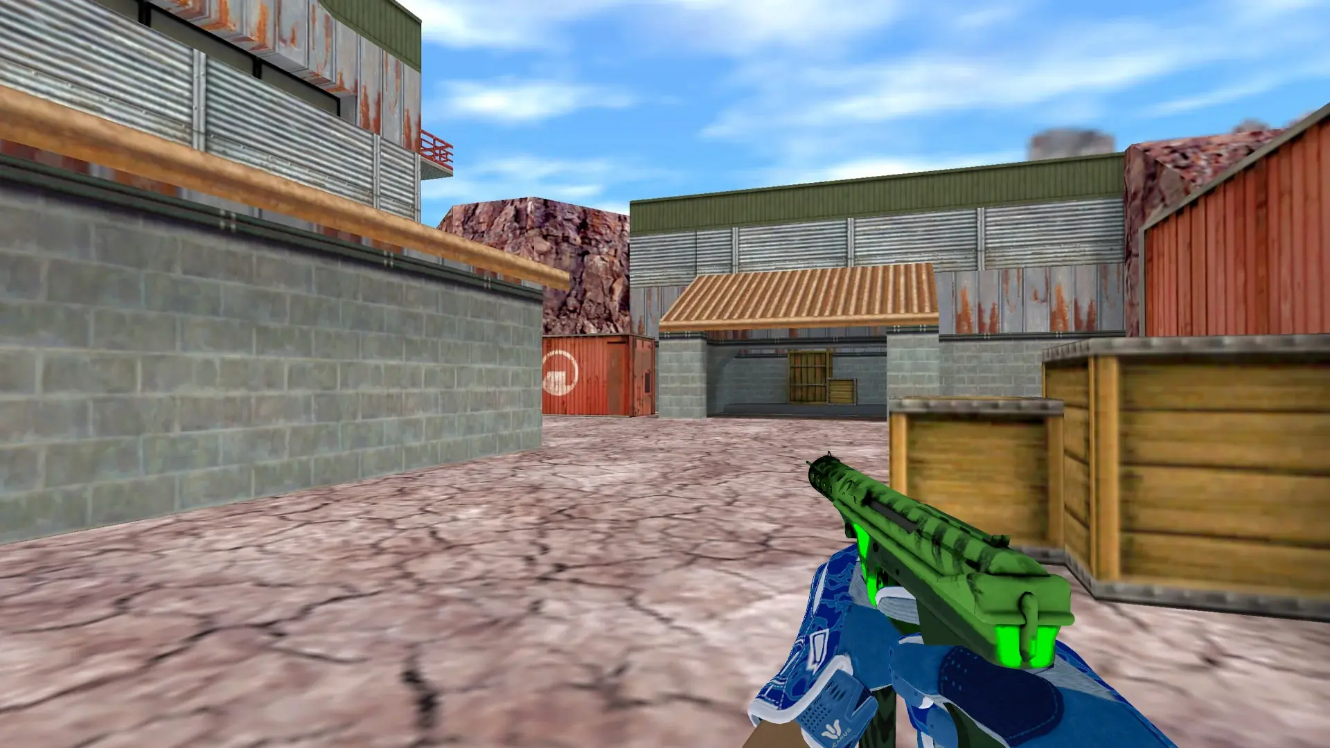 Dual Berettas — Sport Gloves Amphibious Pack — de_nuke (first person)