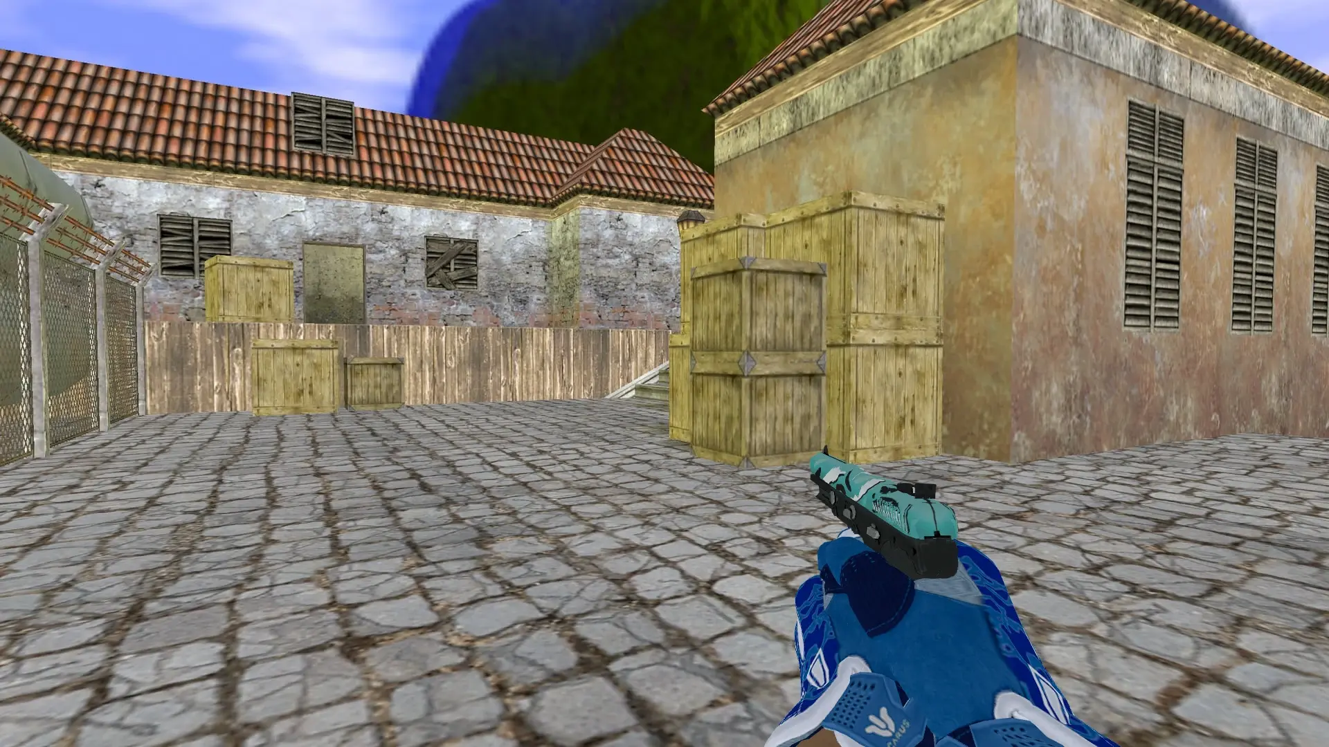 Five-SeveN — Sport Gloves Amphibious Pack — de_inferno (first person)