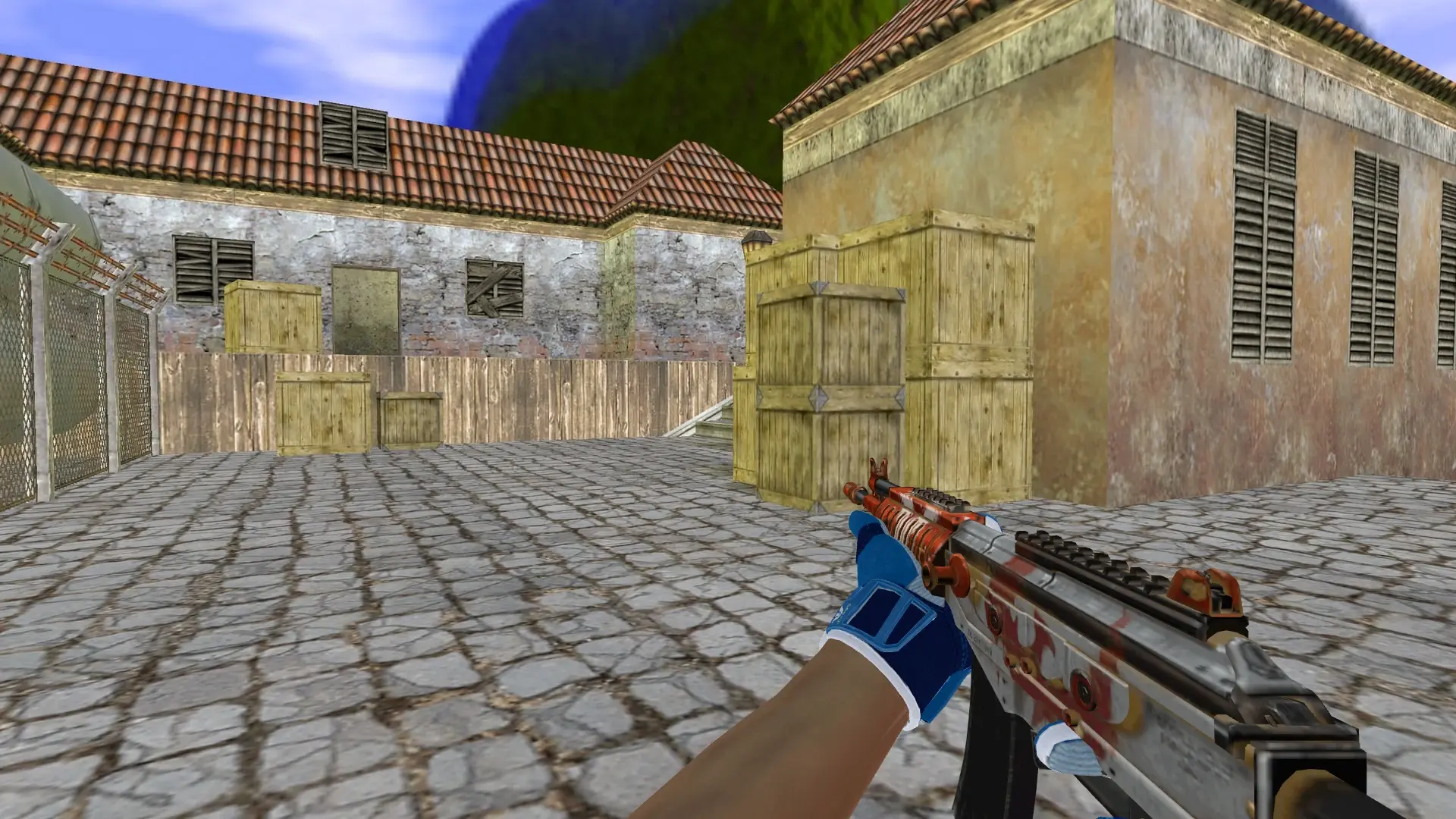 Galil AR — Sport Gloves Amphibious Pack — de_inferno (first person)