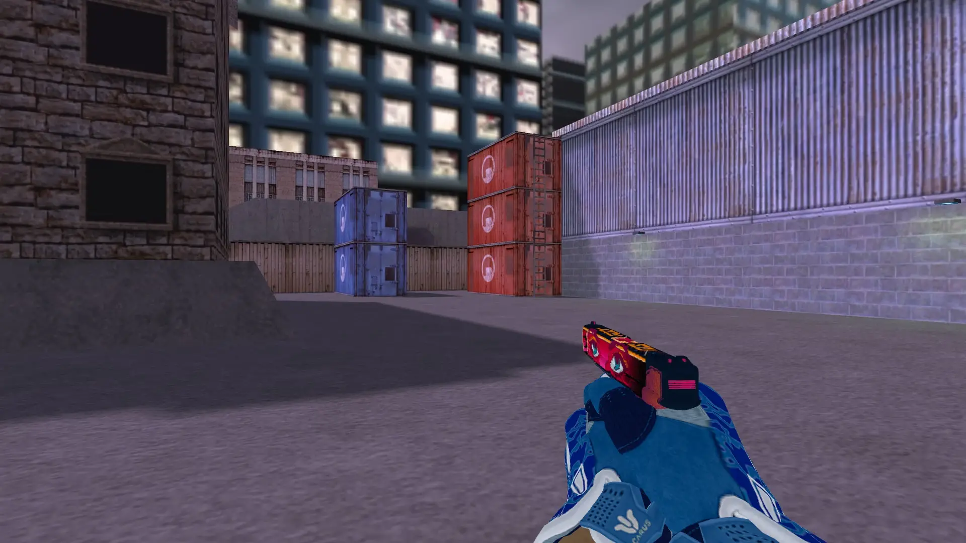 Glock-18 — Sport Gloves Amphibious Pack — cs_assault (first person)