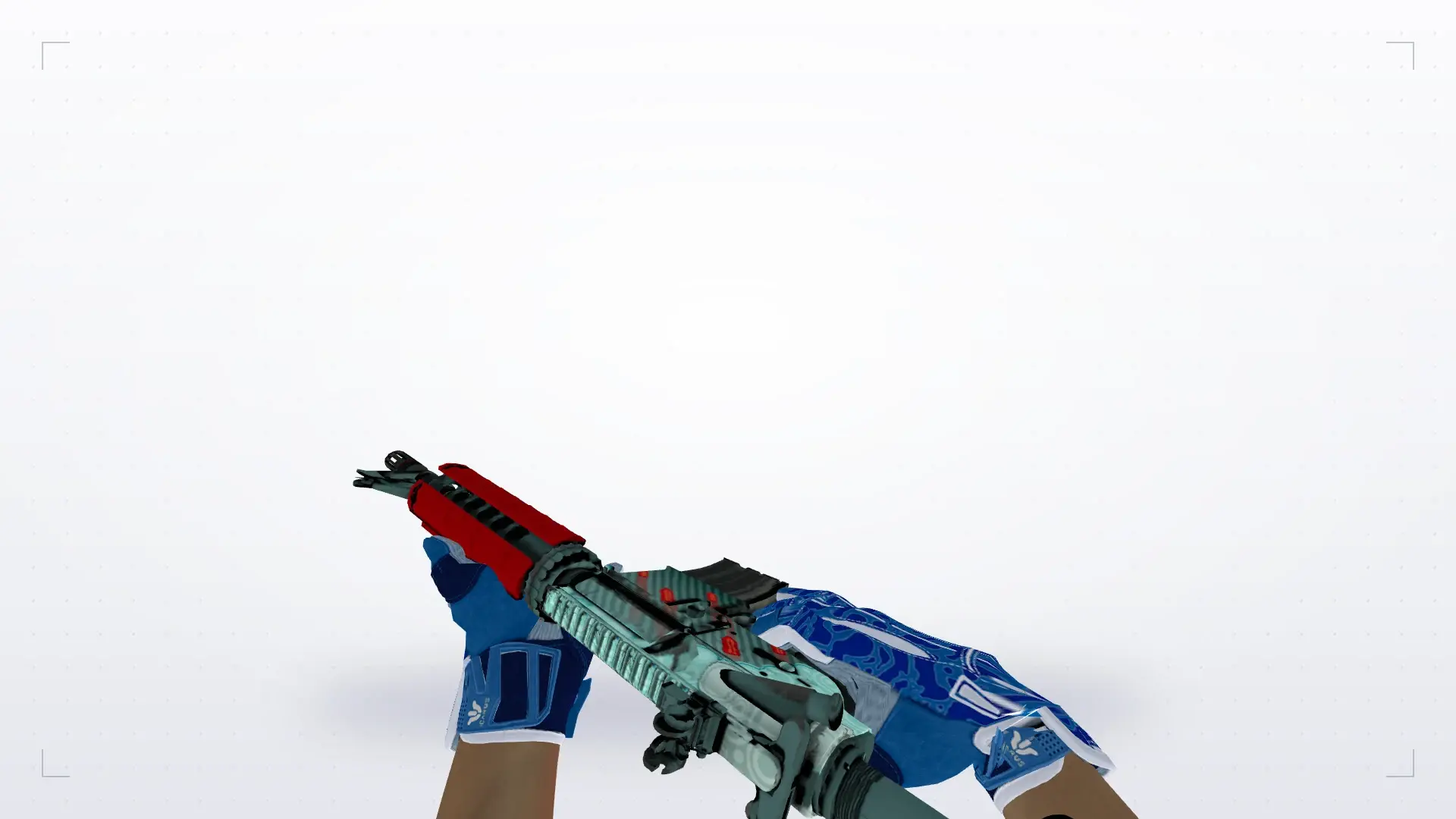 M4A1 — Sport Gloves Amphibious Pack — first person