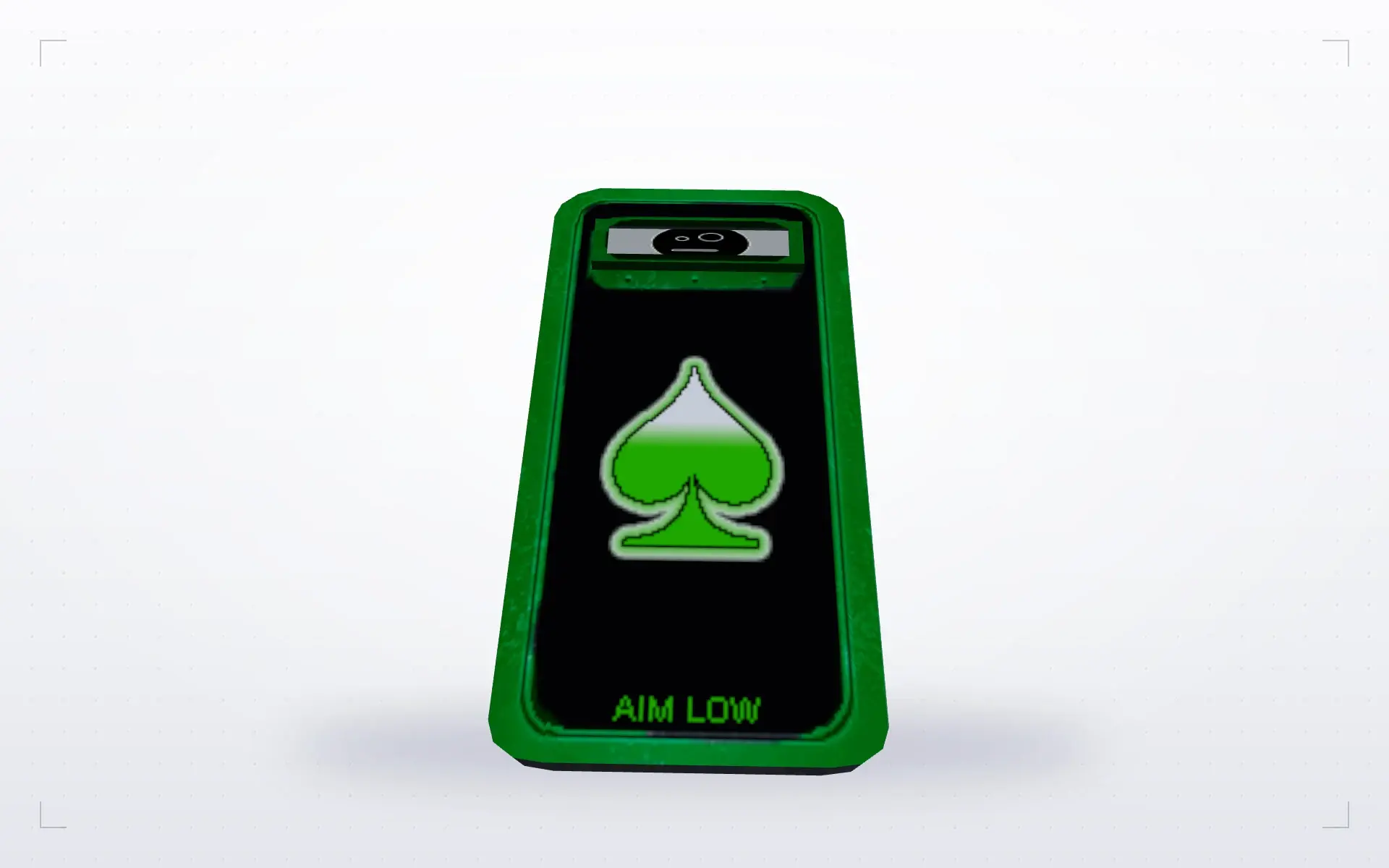 Greenspade Shield — top view