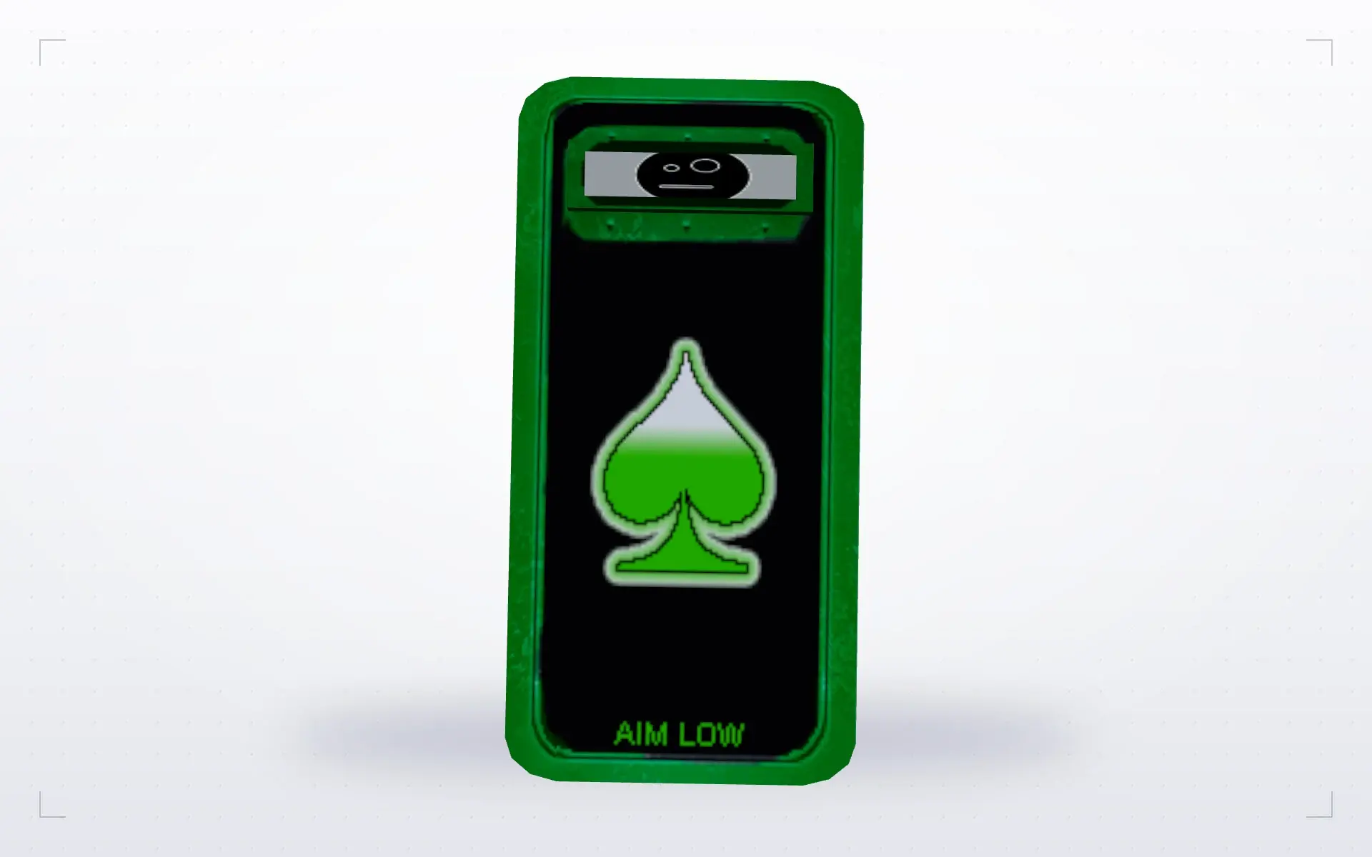 Greenspade Shield — top view