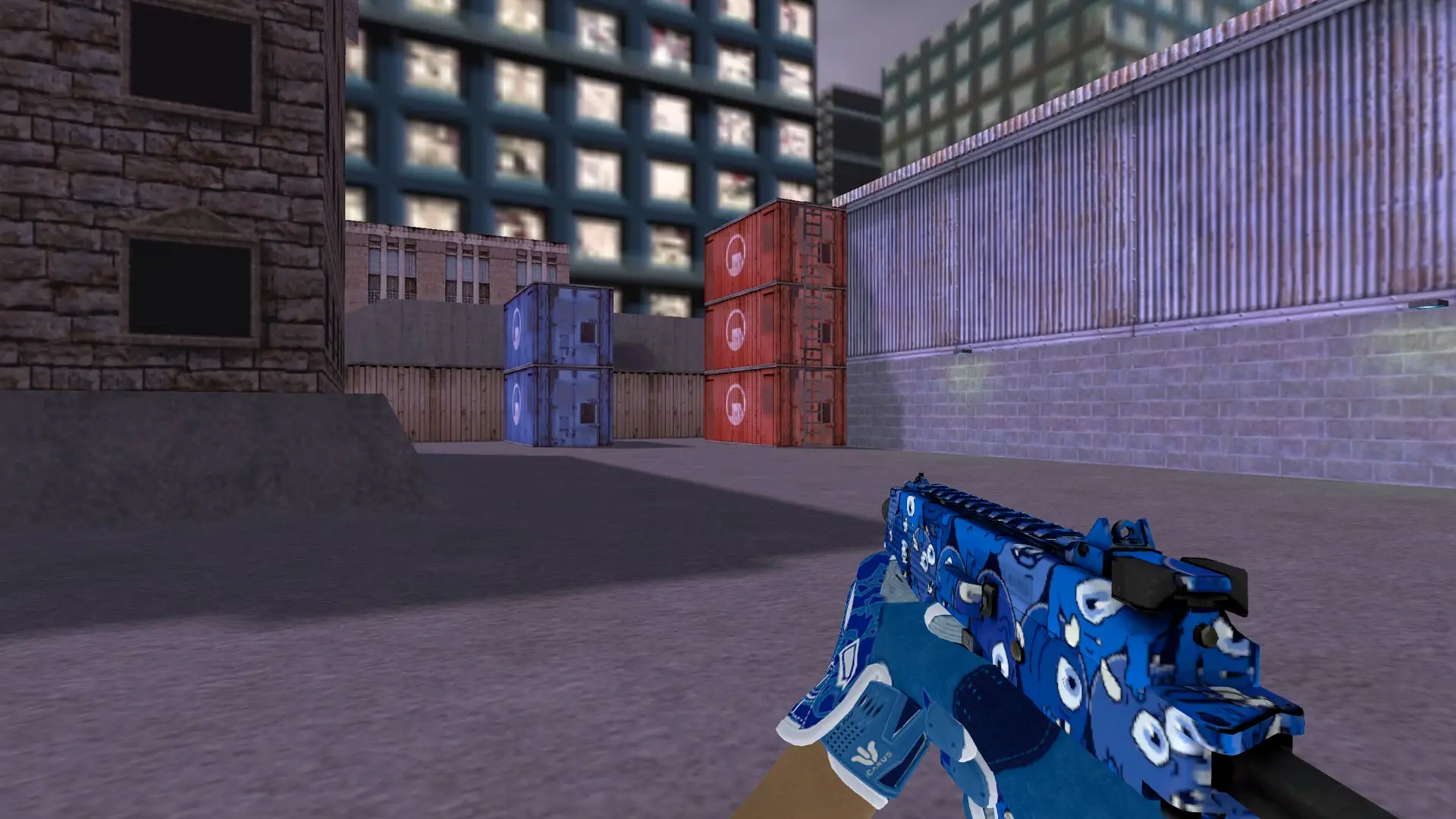 TMP — Sport Gloves Amphibious Pack — cs_assault (first person)
