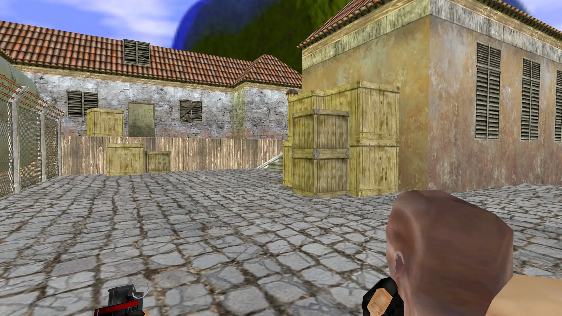 Hostage Human Shield — de_inferno (first person)