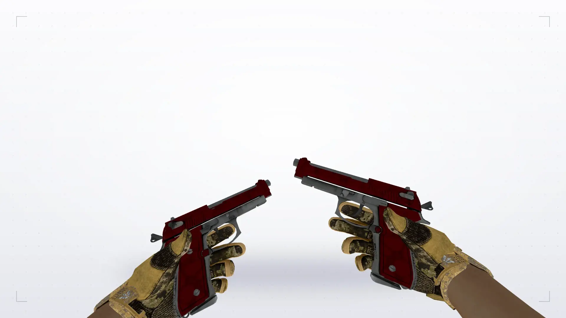 Dual Berettas — Sport Gloves Arid Pack — first person