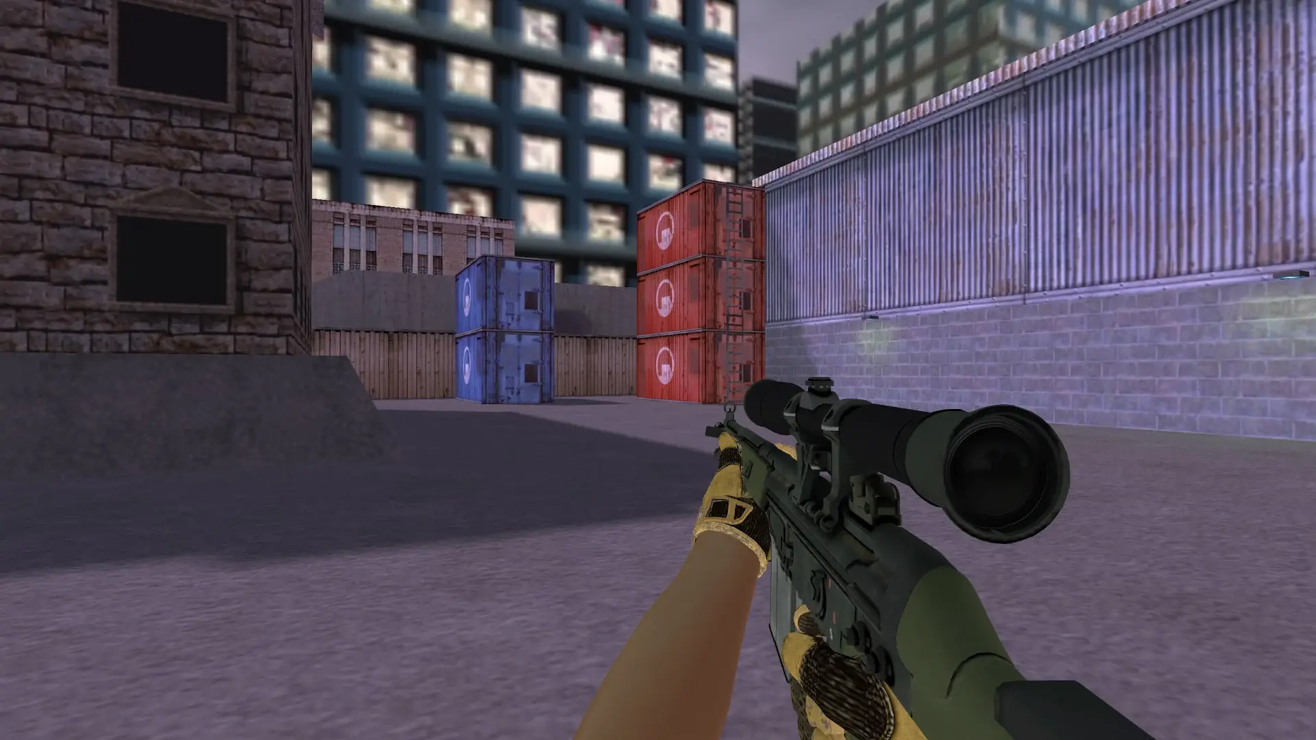 G3SG1 — Sport Gloves Arid Pack — cs_assault (first person)