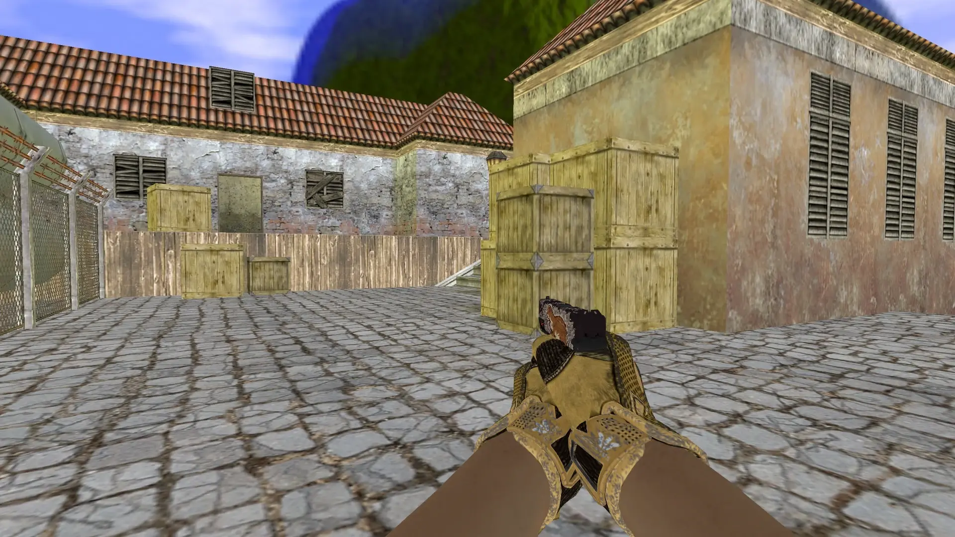 Glock-18 — Sport Gloves Arid Pack — de_inferno (first person)