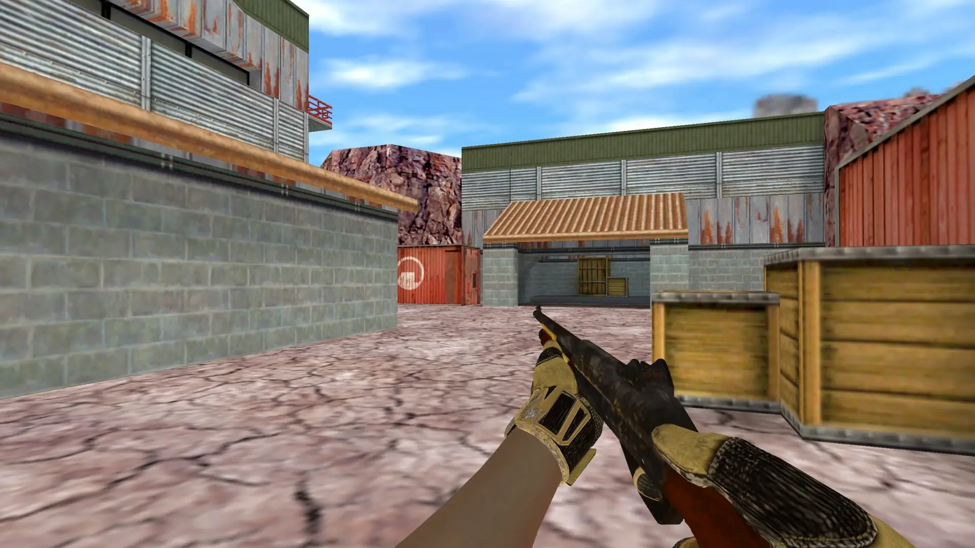 M3 — Sport Gloves Arid Pack — de_nuke (first person)