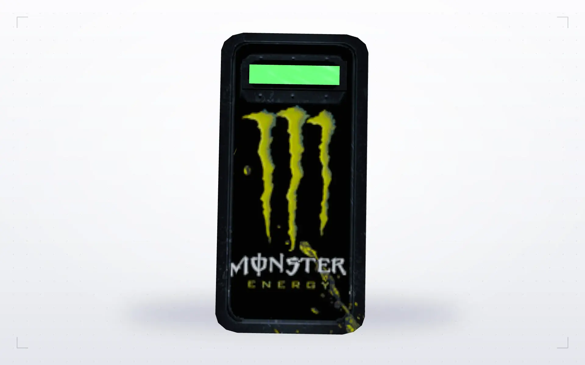 Monster Energy Shield — top view