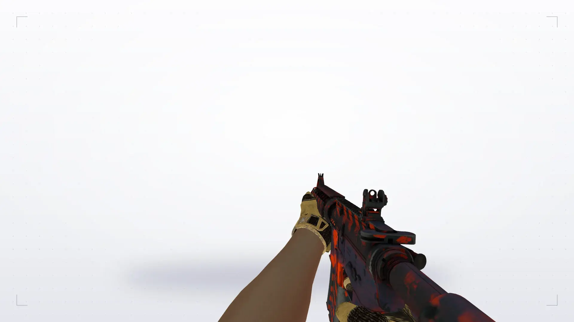 M4A1 — Sport Gloves Arid Pack — first person